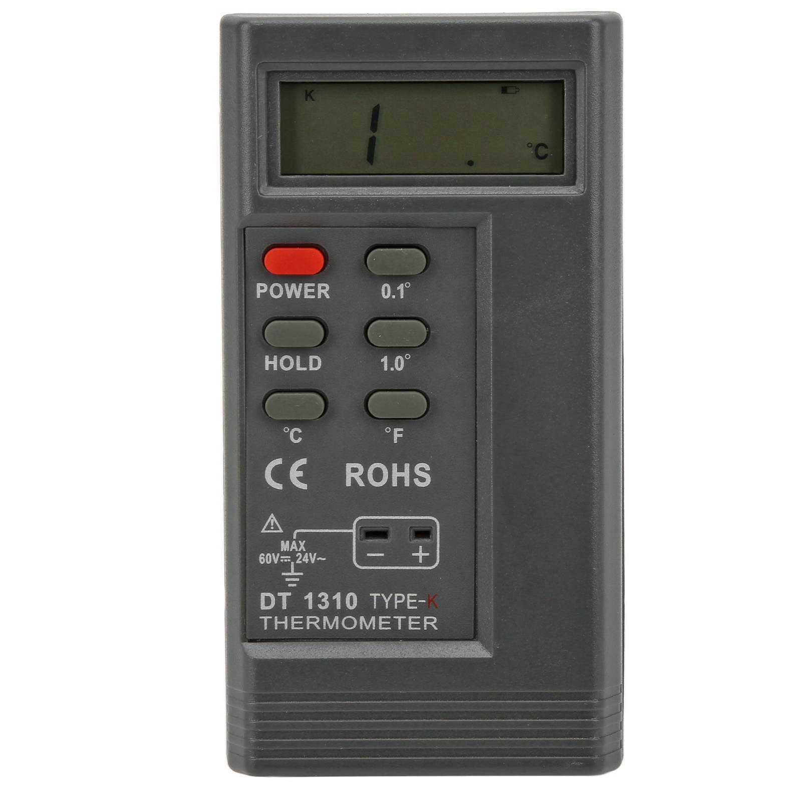 Tes-1310 Tragbares Digitales Thermoelement-thermometer, Typ K