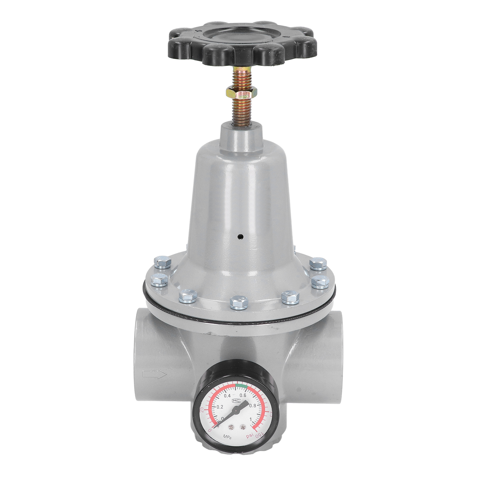 Pneumatischer Druckregler Für Luftkompressoren Mit Manometer, Aus Aluminiumlegierung, 0,1-0,8 Mpa