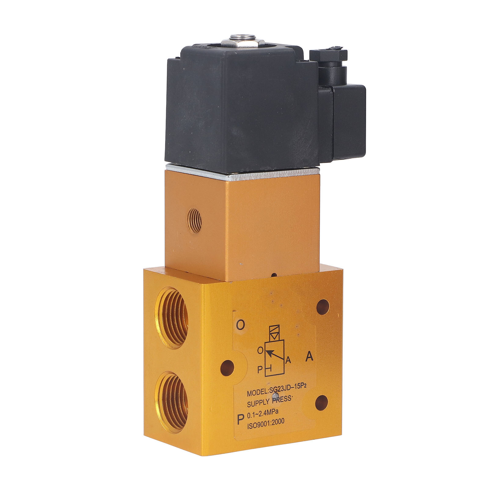3-wege-magnetventil Mit 2 Positionen, Externer Führung G1/2", Hochdruckabschaltung, Für Ac220v-produktion
