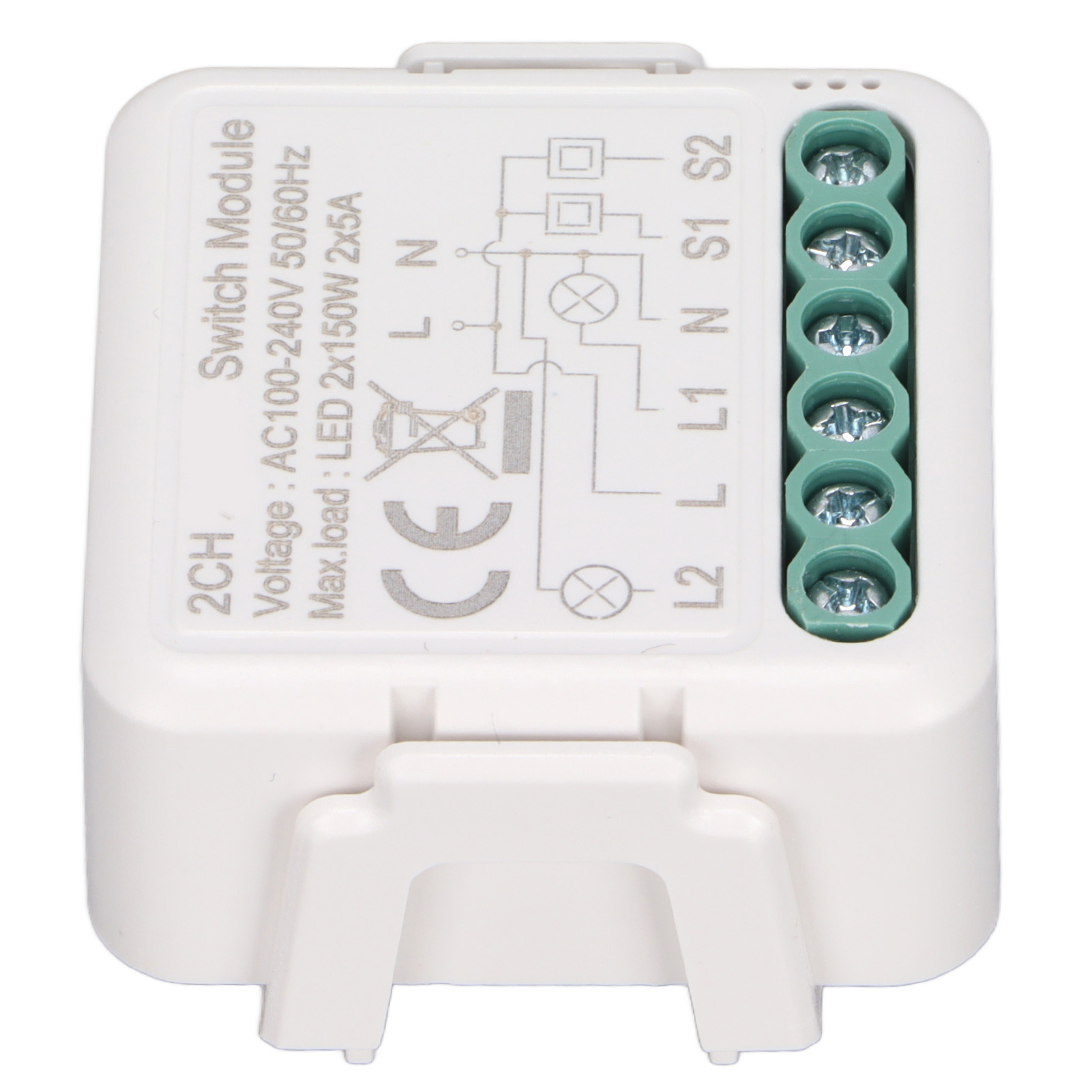 Zigbee Zwei-wege-wlan-smart-schaltermodul Mit Ein/aus-, Automatisierungs- Und Sprachsteuerung