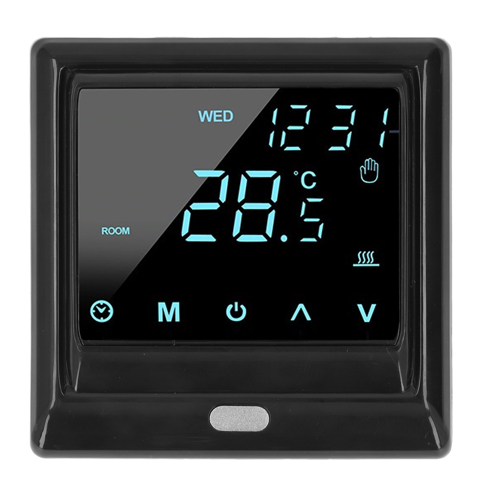 Intelligenter Thermostat Mit Lcd-touchscreen, Fernbedienungs-app Und Bluetooth, Kompatibel Mit Ac85v-250v.