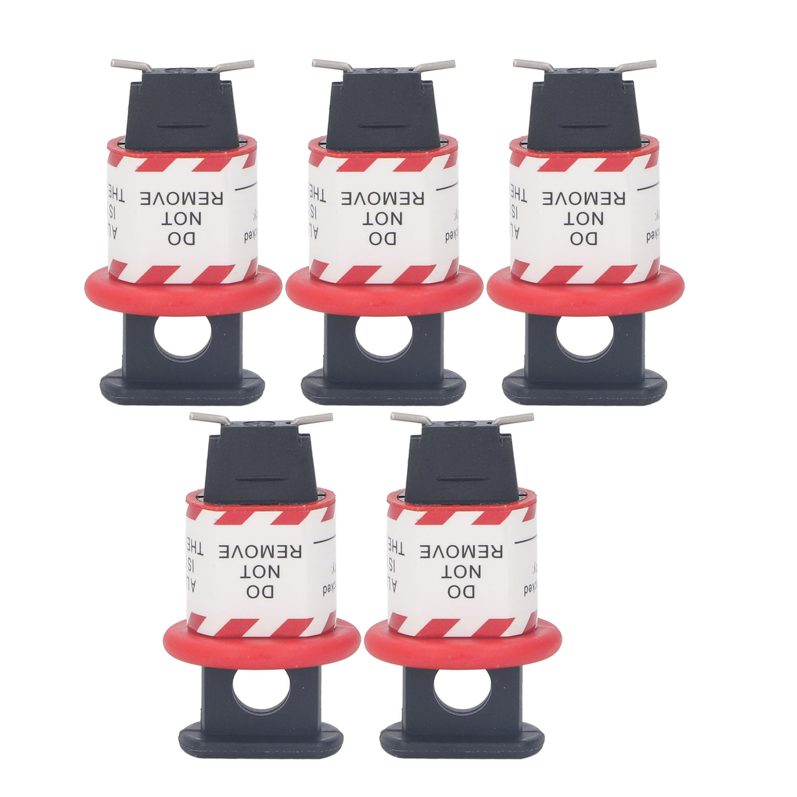 Packung Mit 5 Mini-verriegelungs-leistungsschaltern Für Leistungsschalter, Verriegelungsvorrichtungen Für Leistungsschalter In Industriellen Elektrischen Anlagen, Stoppverriegelungen