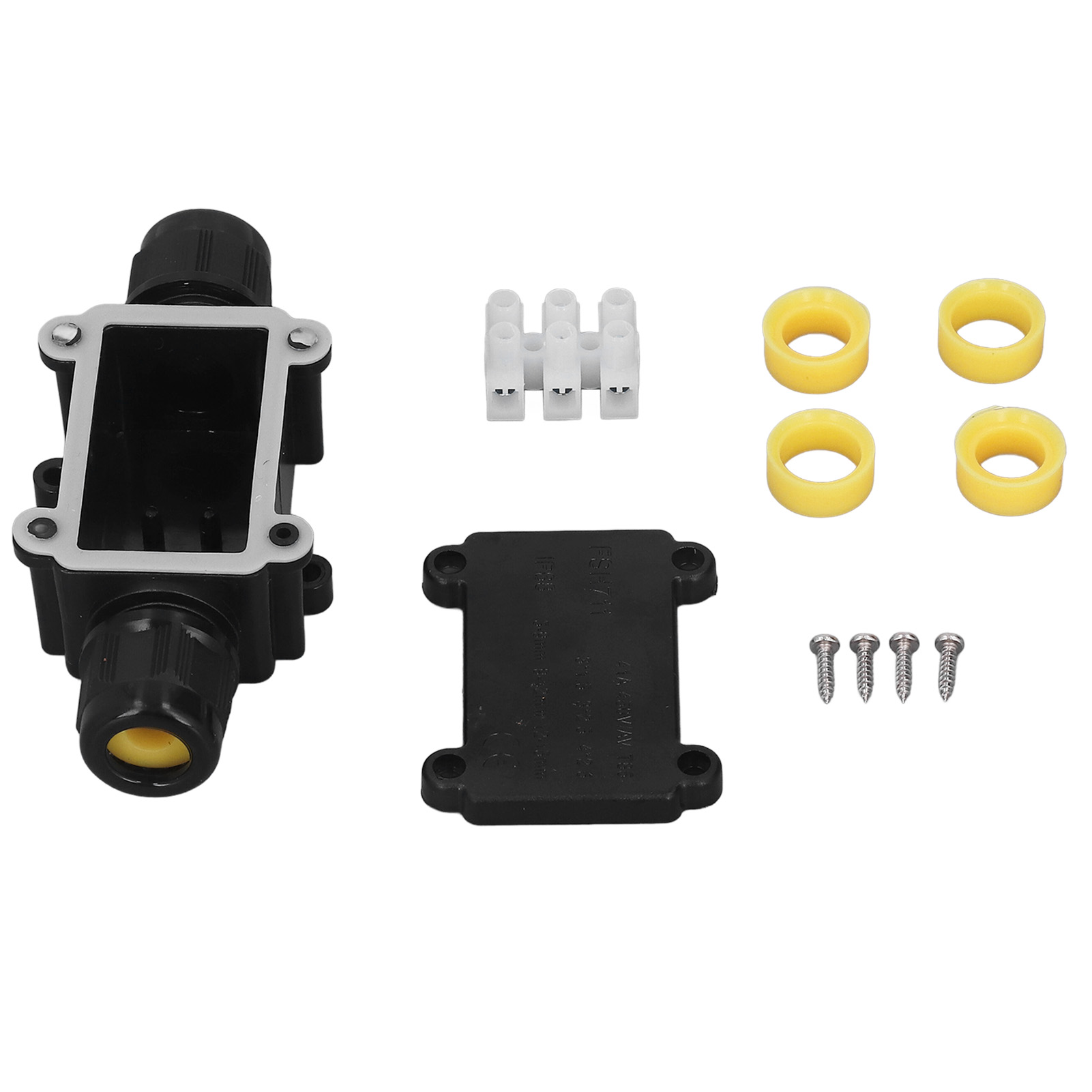 Ip68 Wasserdichte 3-wege-anschlussdose Für Außenkabel Von 5 Bis 9 Mm², 9 Bis 12 Mm² Und 12 Bis 15 Mm²