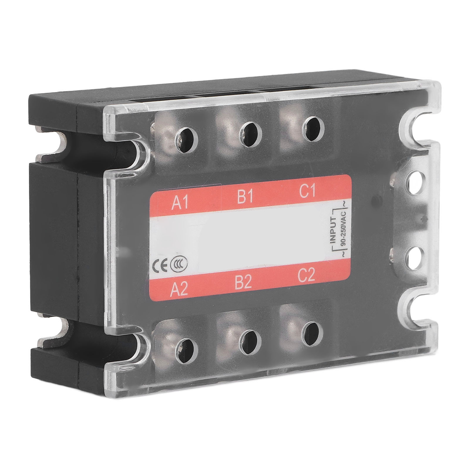 Dreiphasiges, Flammhemmendes Ac/ac-halbleiterrelais Für Gewerbliche Anwendungen, 100 A, 480 V