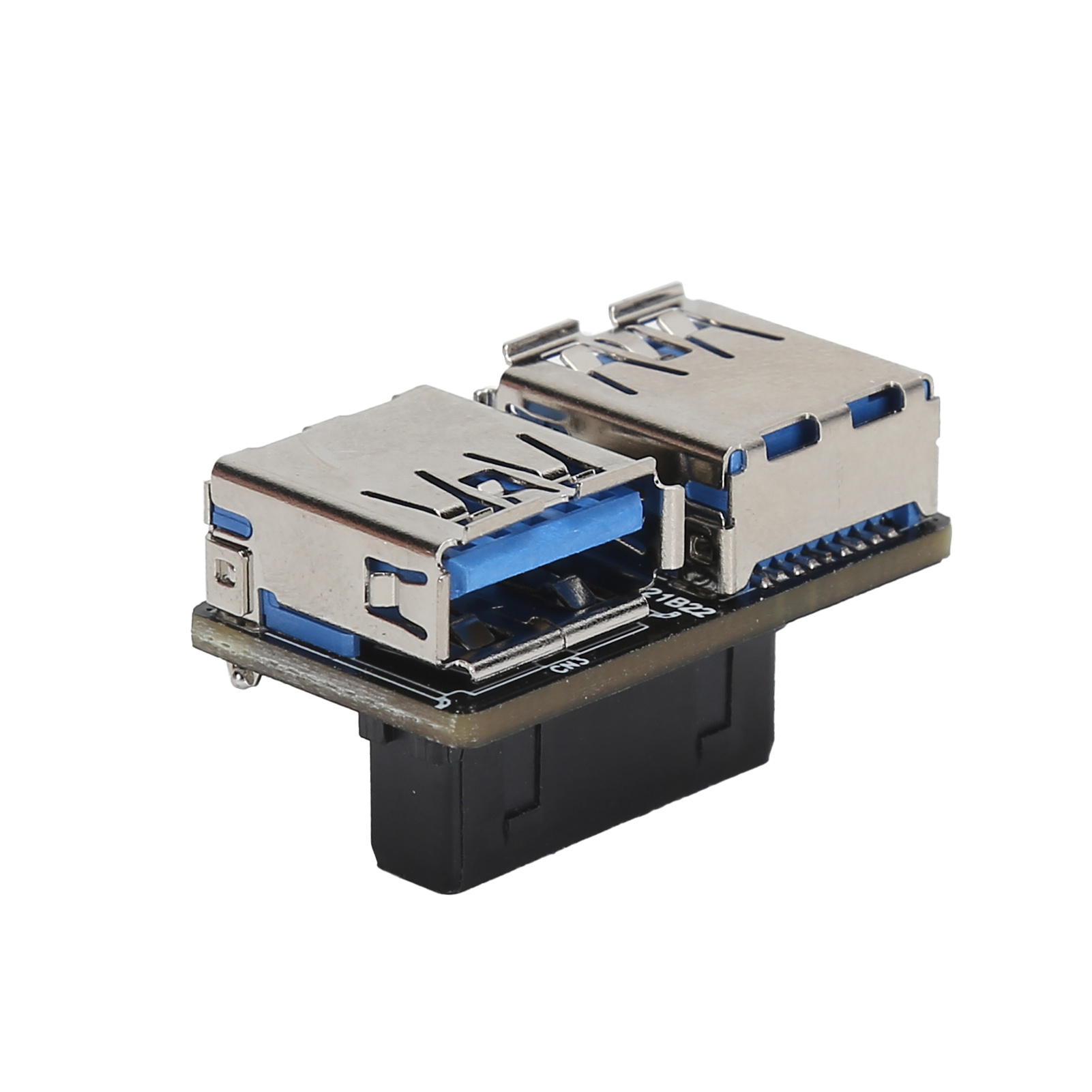 20-pin-auf-usb-3.0-adapter, 19-pin-splitter-konverter, 2-port-buchse A, Motherboard
