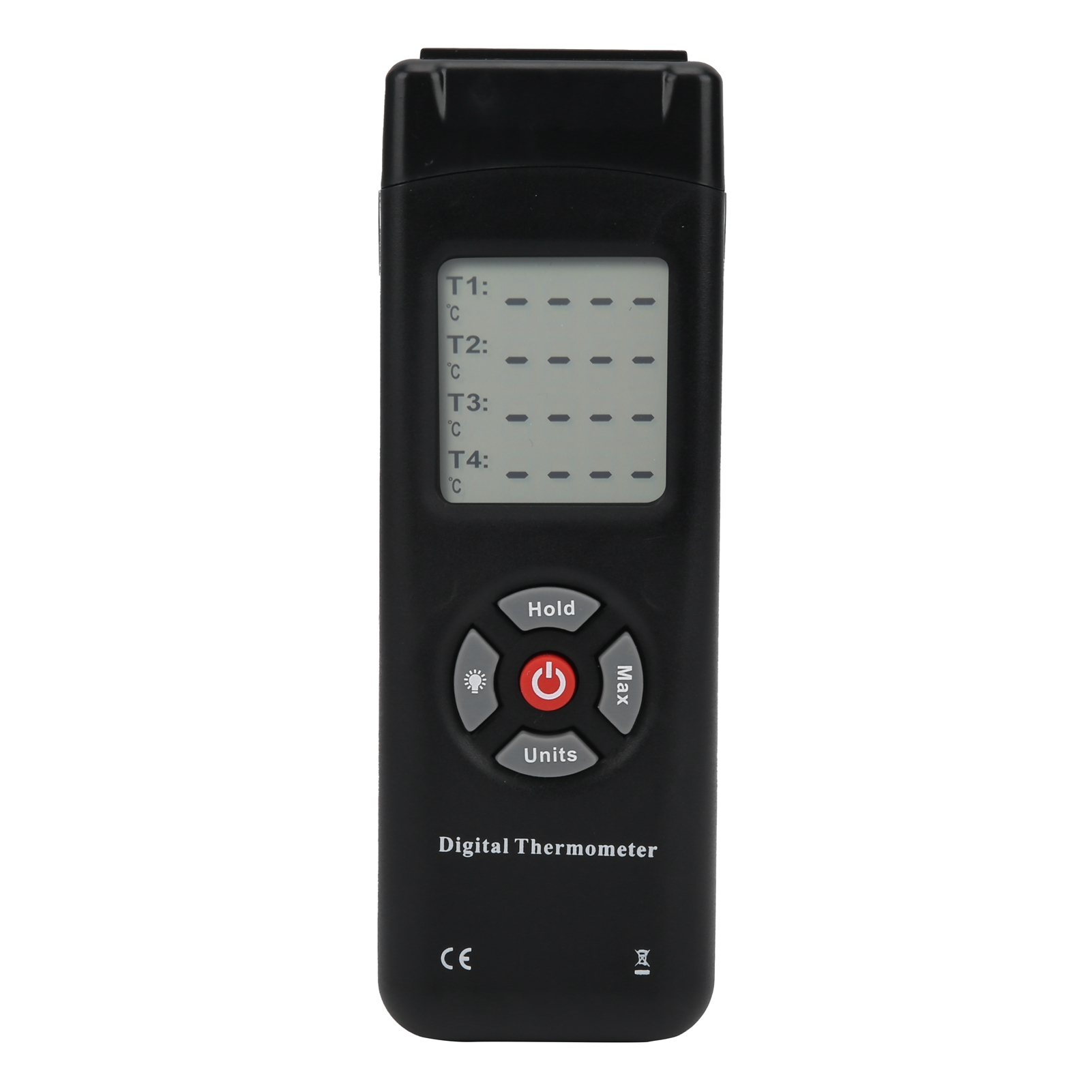 Tl-tk04 4k Typ Thermoelement-kontaktthermometer Mit Temperaturfühler Und Lcd-bildschirm