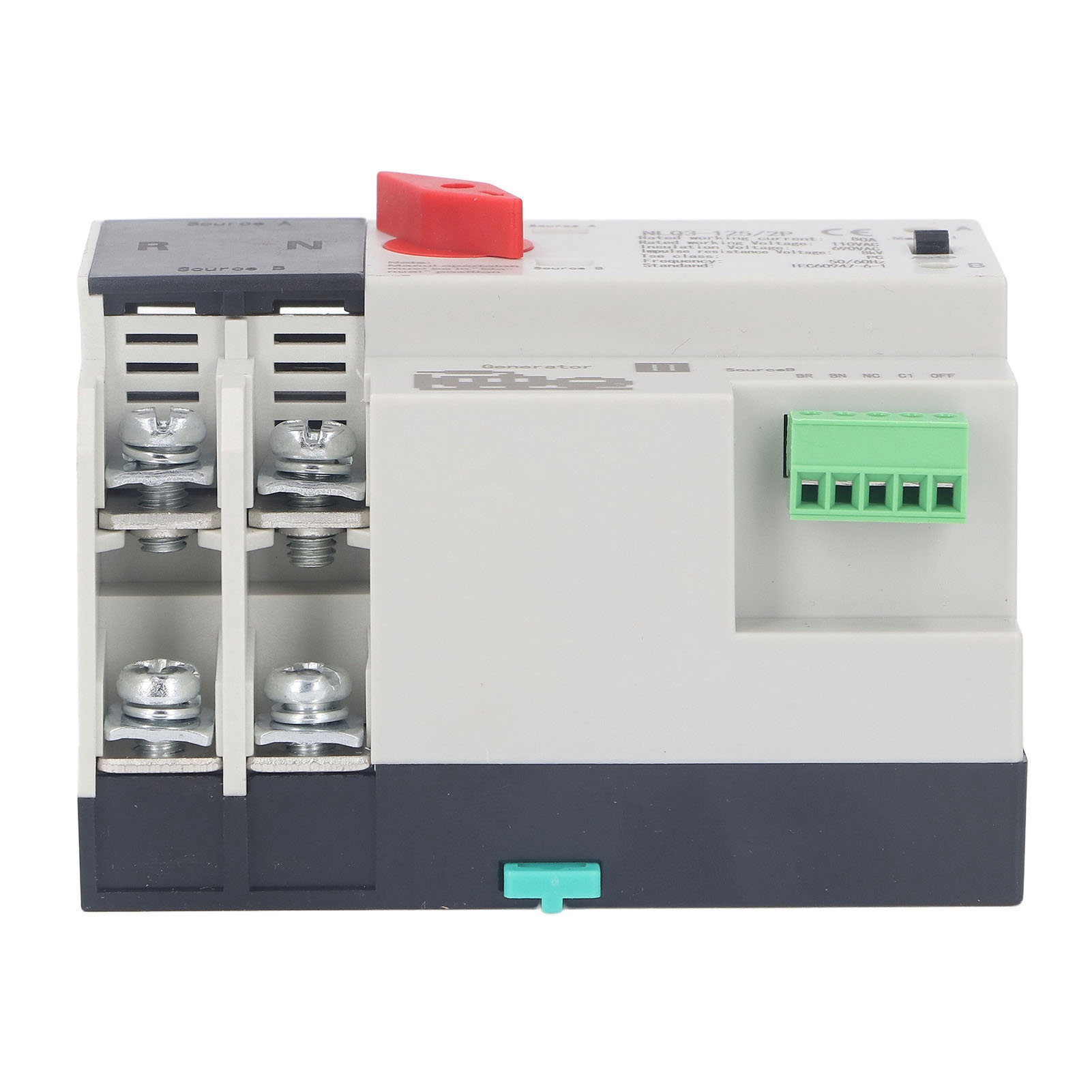 Automatischer 80-a-doppelstrom-umschalter, Millisekunden-umschaltung, 110-v-wechselstrom-generator-wechselrichter