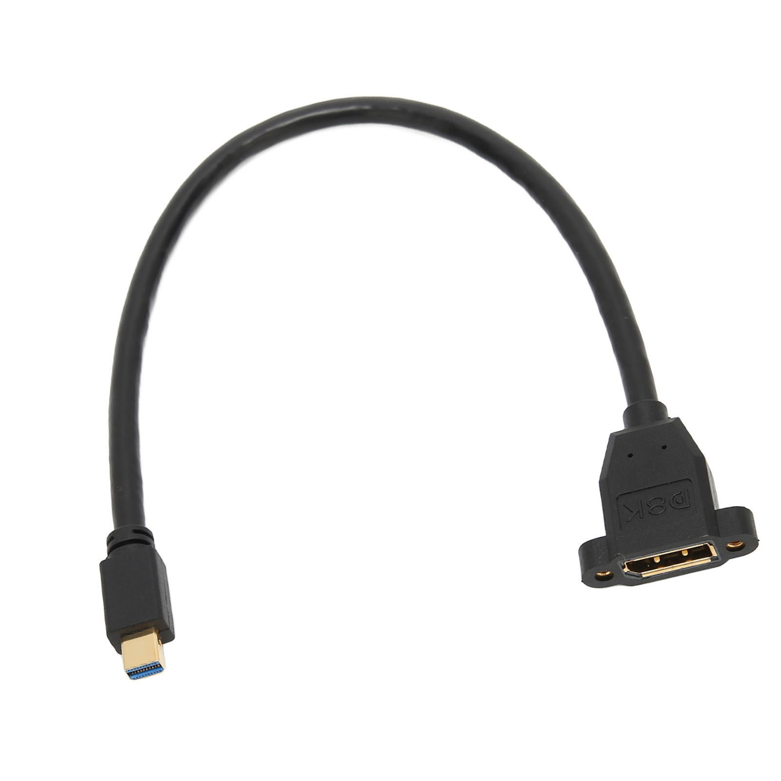 Mini Displayport Auf Displayport Adapter (mini Dp Stecker Auf Buchse) 8k 7680x4320 60 Hz, Stabil Und Sicher.