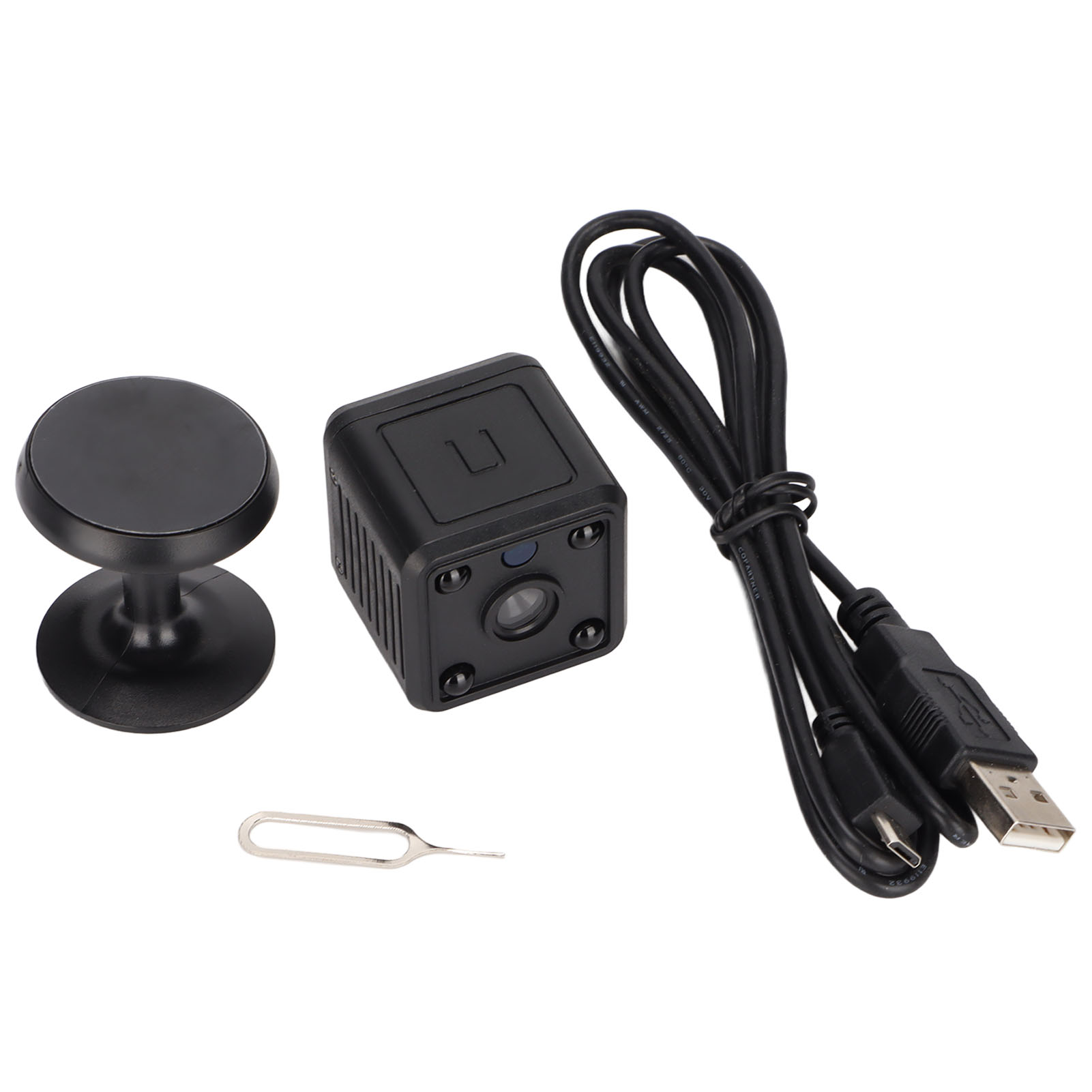 Mini-hd-kamera (1080p) Mit Nachtsicht, Bewegungserkennung Und Wiederaufladbarem Wlan, Kleine Sicherheitskamera Für Zuhause Und Büro.