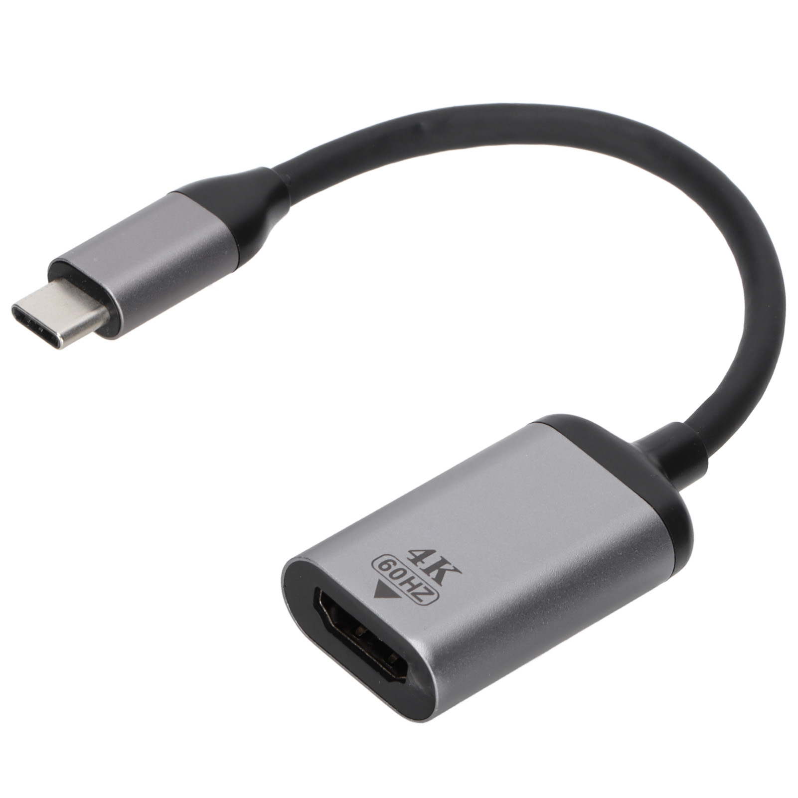Jorido Usb-c Auf 4k 60hz Hd Multimedia-interface-adapter Mit Aluminiumgehäuse