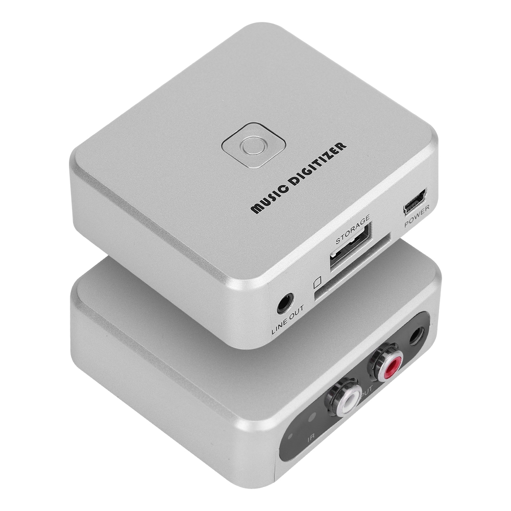 Rca-audio-digitizer, Linker Und Rechter Kanal, 128 Kbps, Für Mp3-dateien Von Usb-sticks/sd-karten