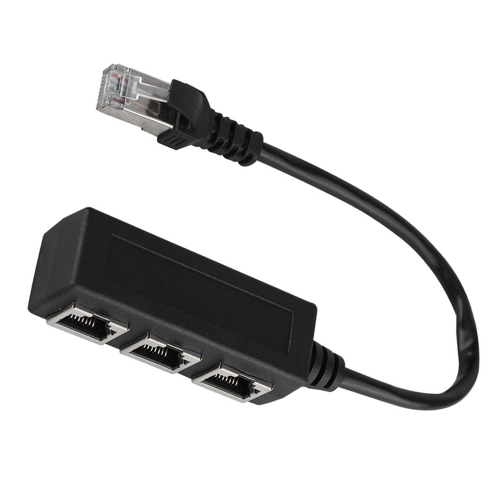 Ethernet-verlängerungskabel Mit Splitter Und 1 Stecker Auf 3 Buchsen-umschalter