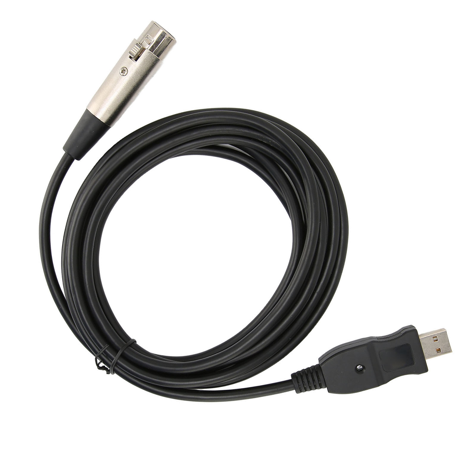 Usb-zu-xlr-mikrofonkonverterkabel Mit Integrierter Soundkarte Zur Aufnahme Von Musikinstrumenten Und Karaoke.