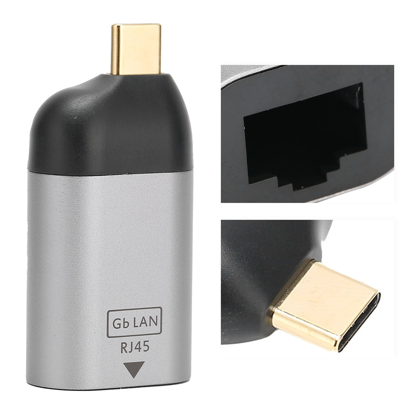 Typ-c Auf Rj45 Ethernet-port-adapter – Netzwerkkonverter – Externe Computerhardware
