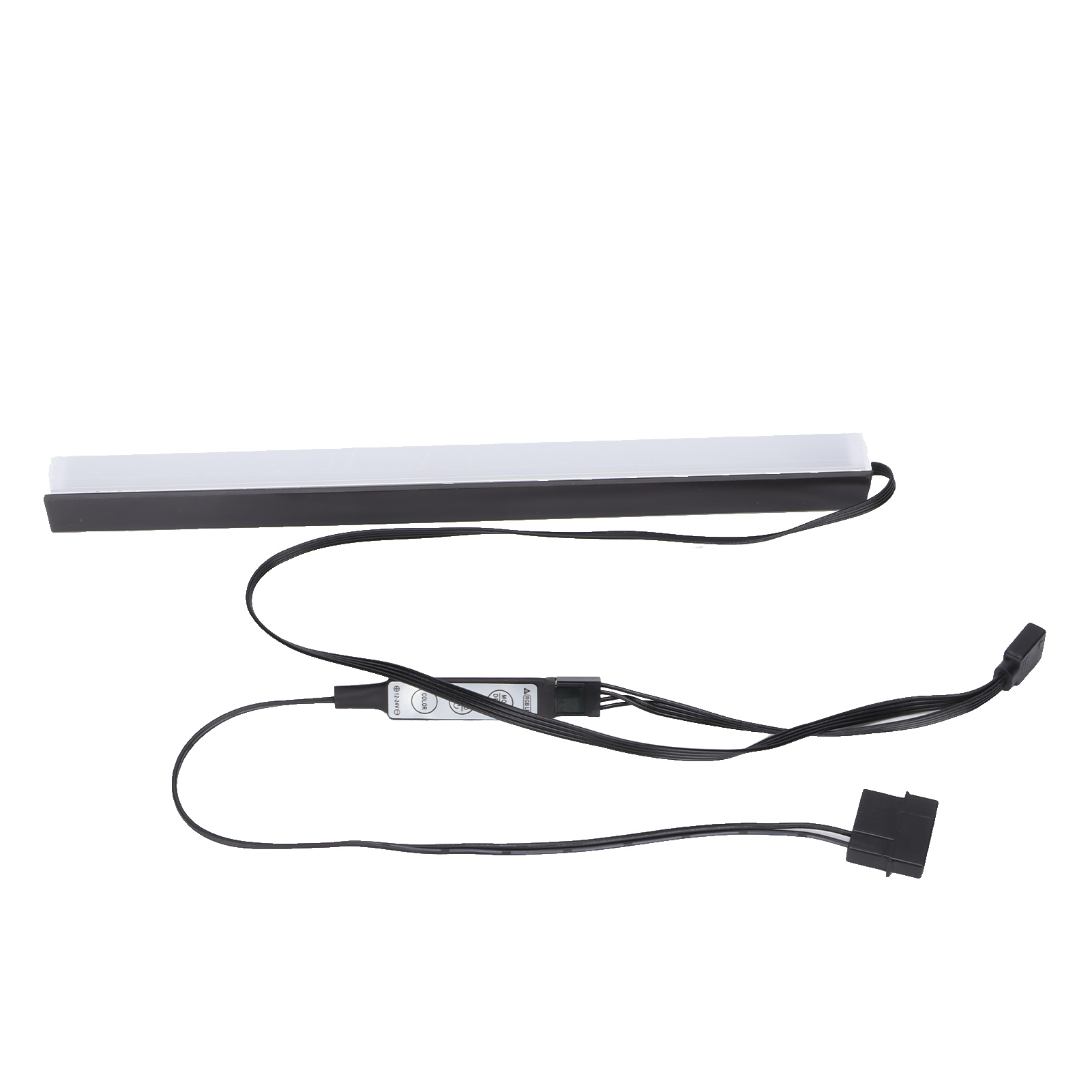 12v Led-lichtleiste In Verschiedenen Farben, 35 Cm, Mit 4-poligem Magnetanschluss Aus Acryl Und Manueller Steuerung Für Computergehäuse