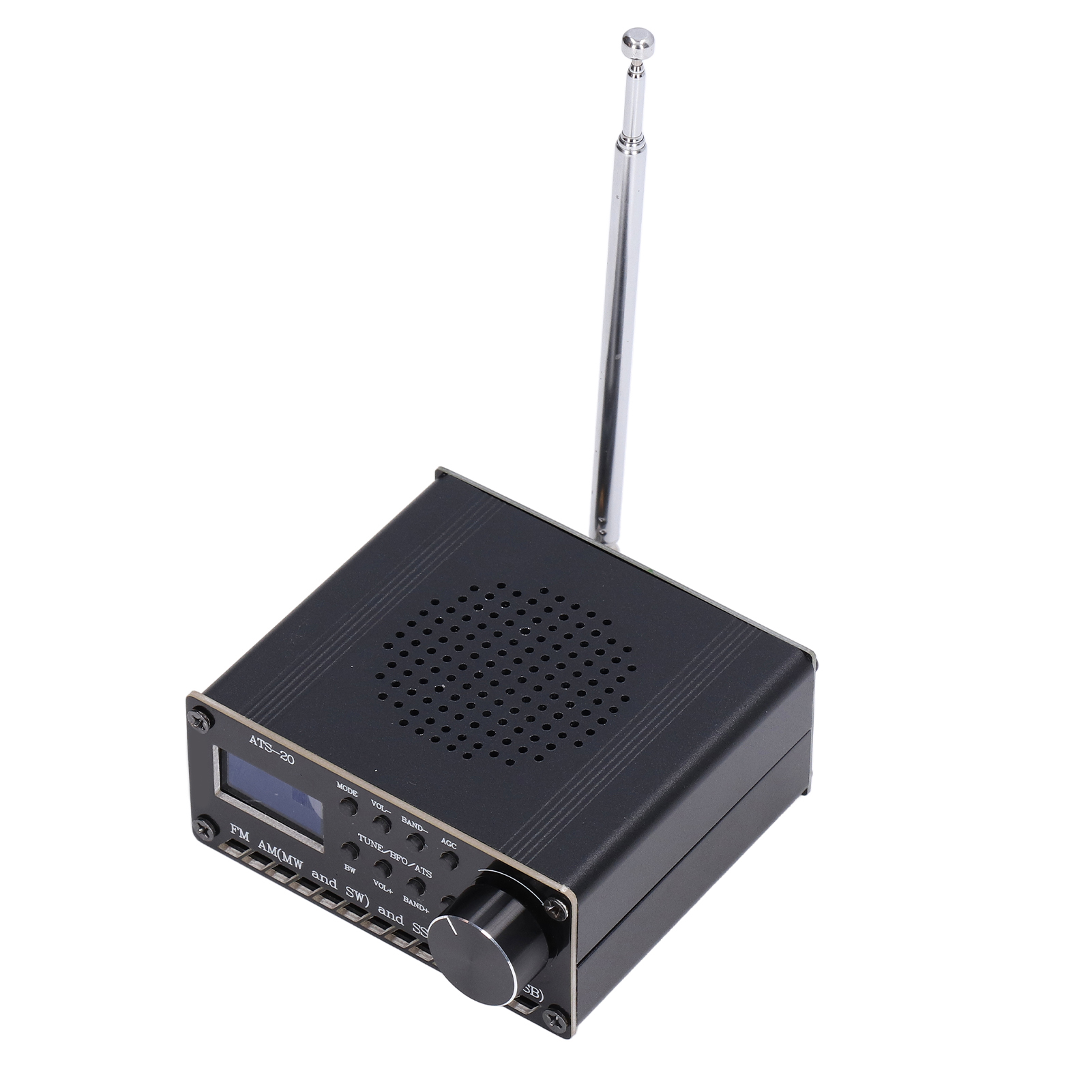 Tragbarer, Wiederaufladbarer Dsp-fm/am/ssb-multiband-radioempfänger Si4732 Mit Antenne