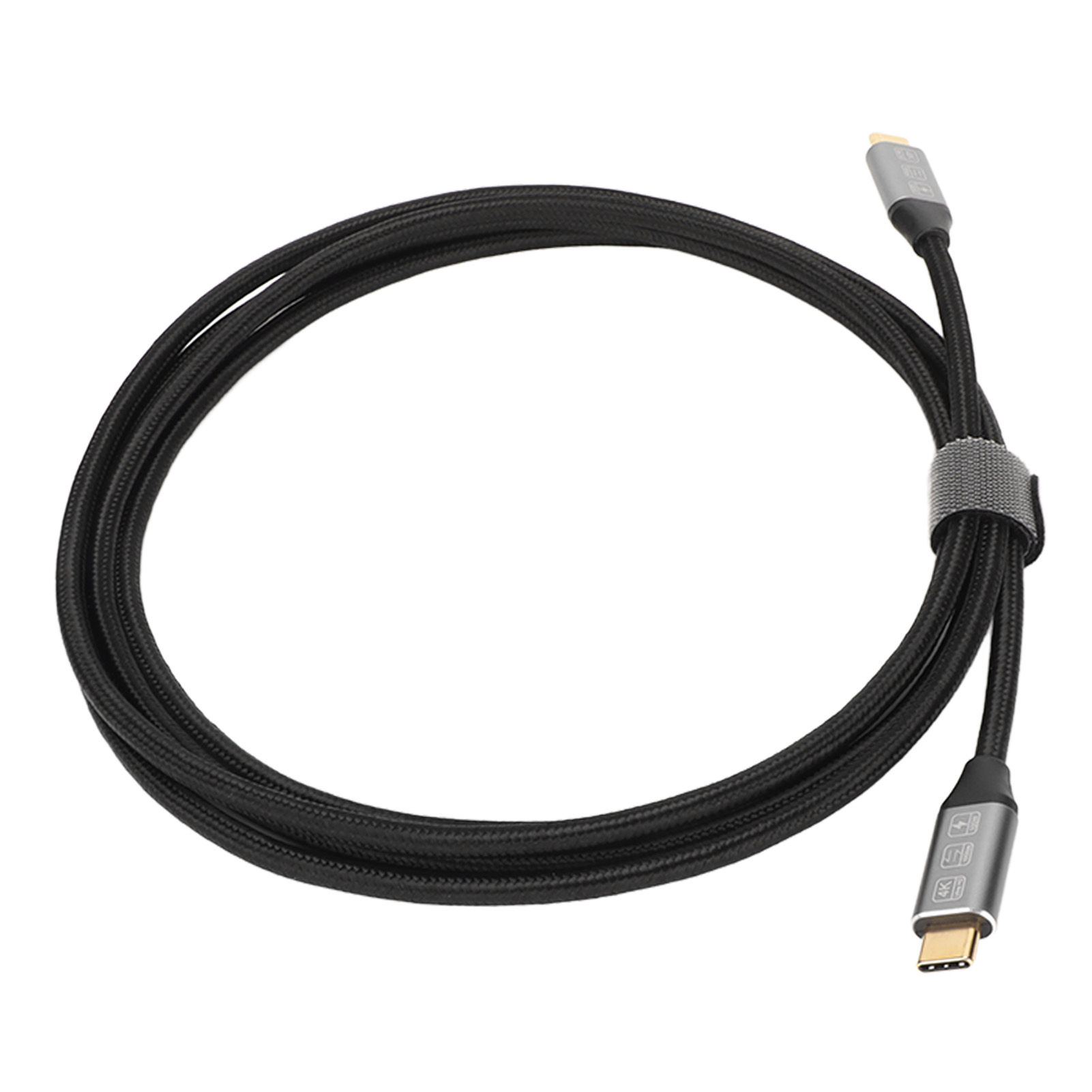 Usb-c-zu-usb-c-3.1-gen-2-kabel, 100-w-leistung (20 V, 5 A), 4k-60-hz-videoausgang, 10-gbit/s-datensynchronisation, Mit E-marker-chip, 1 M Länge.