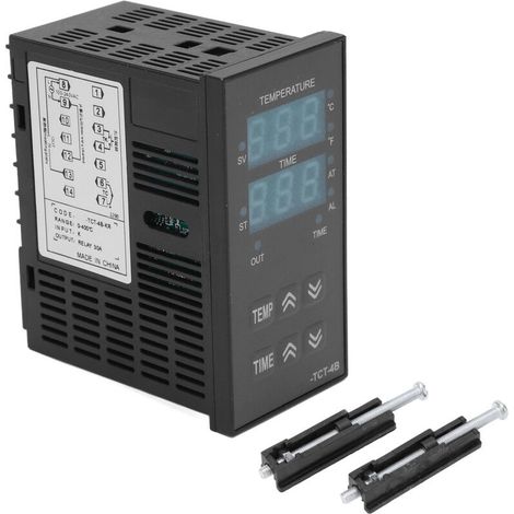 Berm Pid-temperaturregler Mit Digitaler Led-anzeige Für Heizpressen, 100–240 V