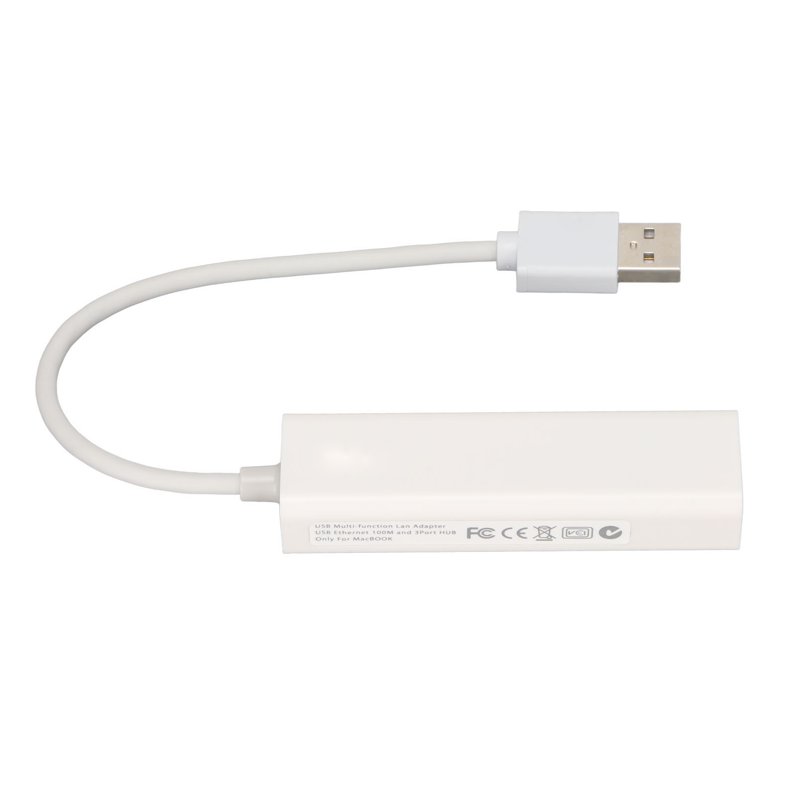 4-in-1 Multifunktionale Usb-zu-rj45-dockingstation (480 Mbit/s), Usb-hub Und Splitter Für Computer