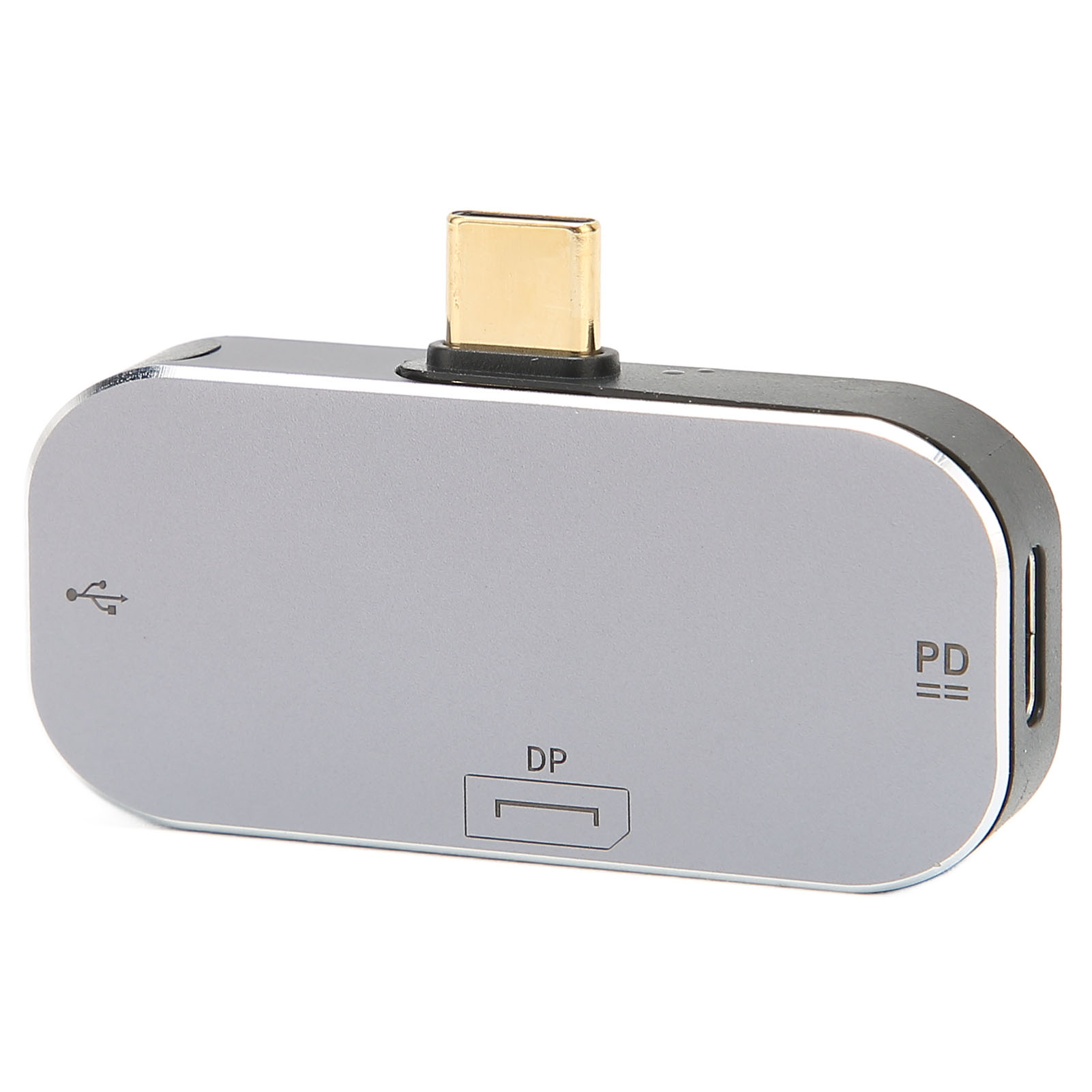 3-in-1 Usb-c-hub, Multifunktional, Usb-c Auf Dp, Kompakt Und Tragbar, Hohe Geschwindigkeit, Plug & Play, Usb-c-dockingstation