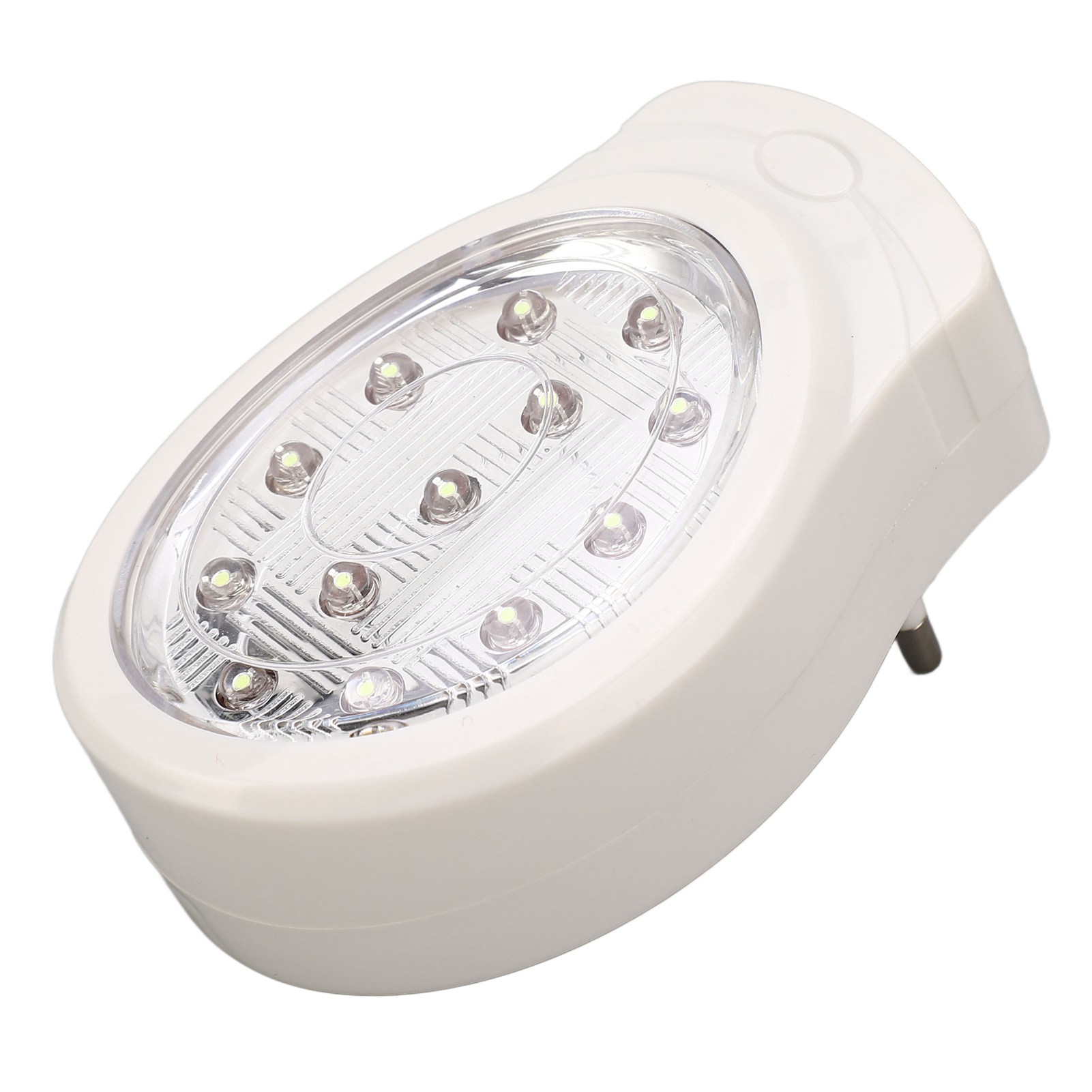 2-w-led-notleuchte, Kaltweiß, 2 Energieeffizienzstufen, Wiederaufladbar, Netzanschluss Für Stromausfälle, Eu-stecker Ac 110–240 V