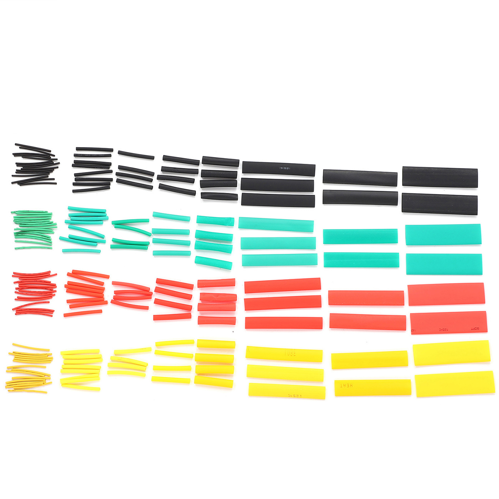 Set Mit 164 Farbigen Isolierschrumpfschläuchen