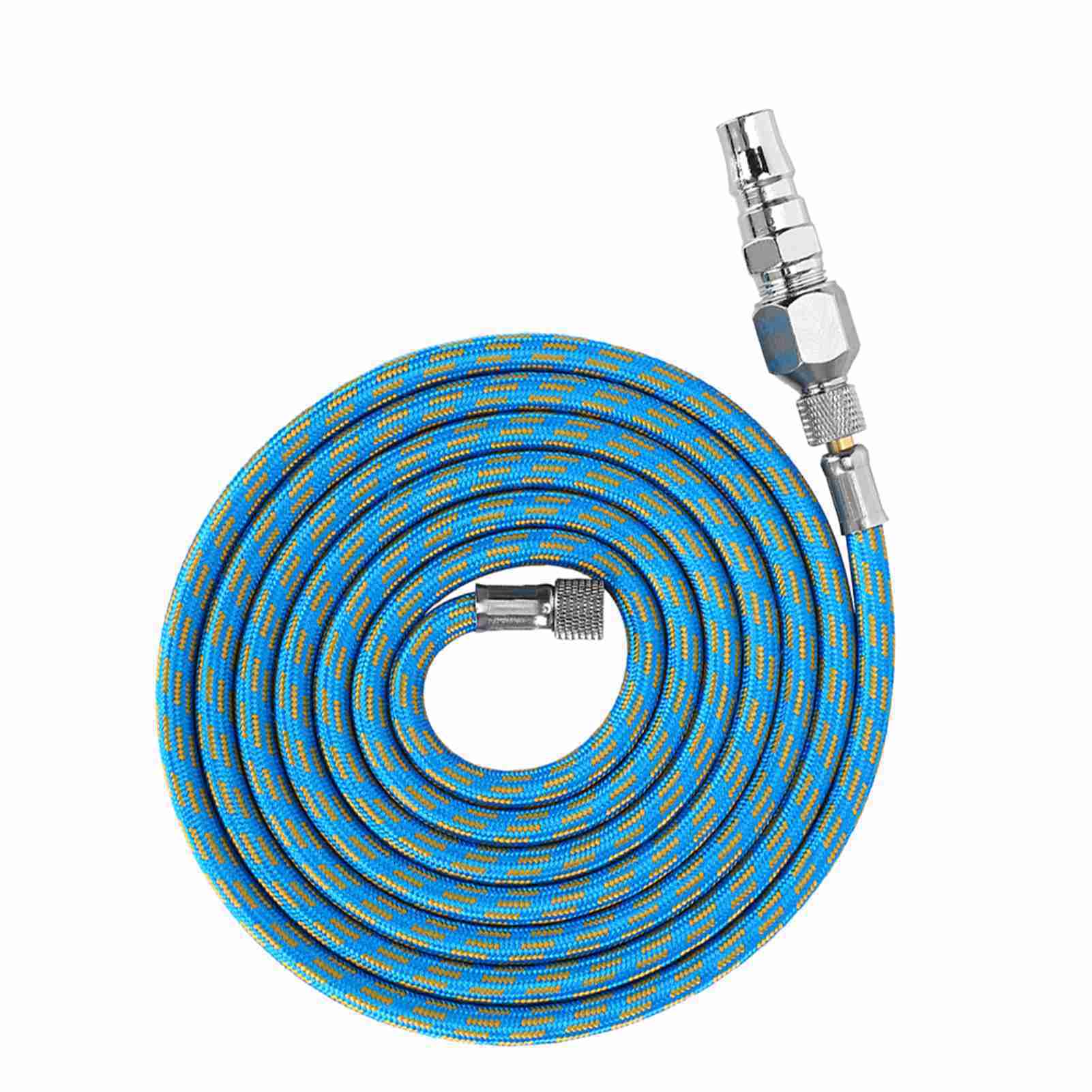 Adapterset Für Airbrush-schlauch (ummantelt), Luftschlauch Für Farbpistole Und Kompressor