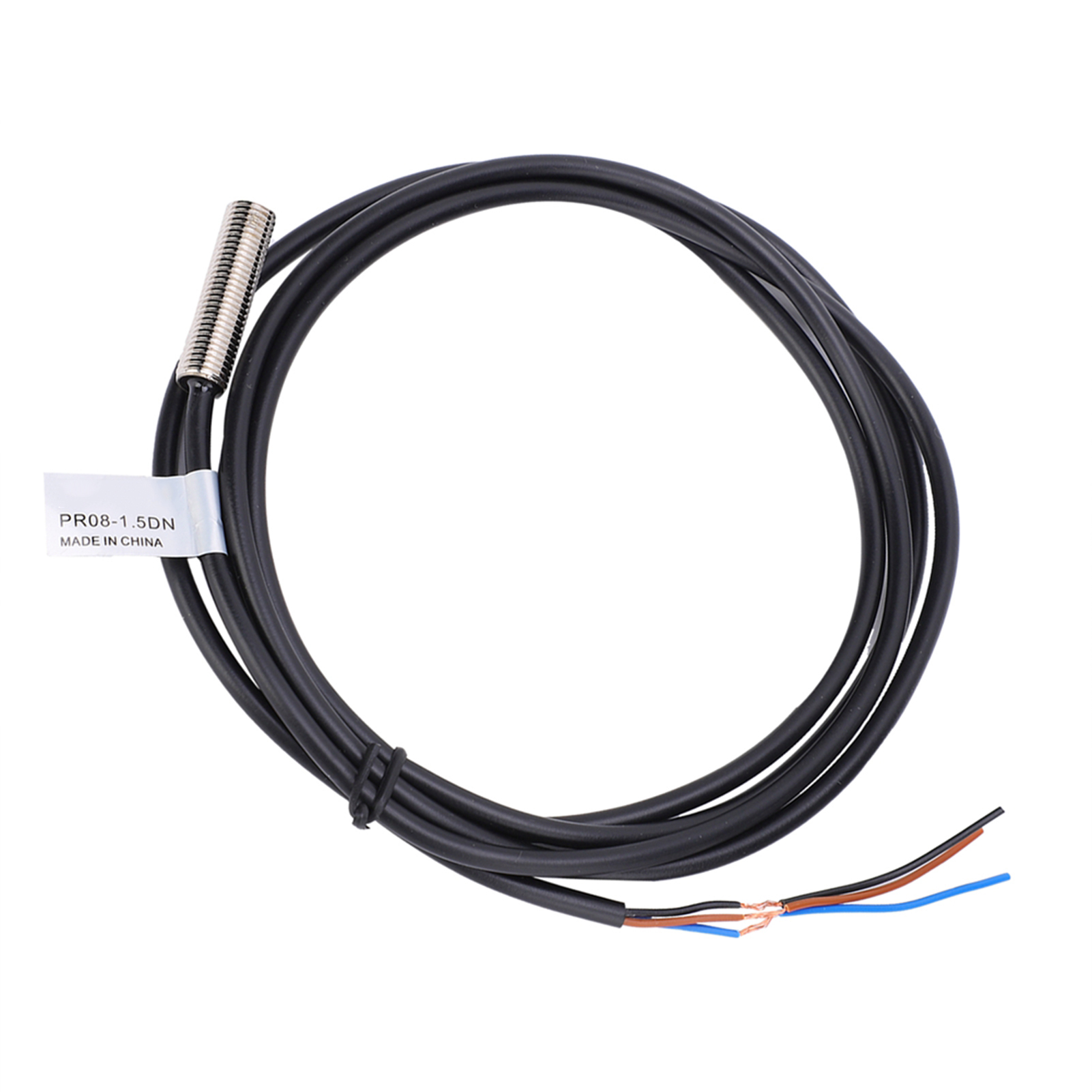 3-draht-npn-no-wasserdichter Berm-näherungssensor Pr08-1.5dn Dc12-24v 50/60hz