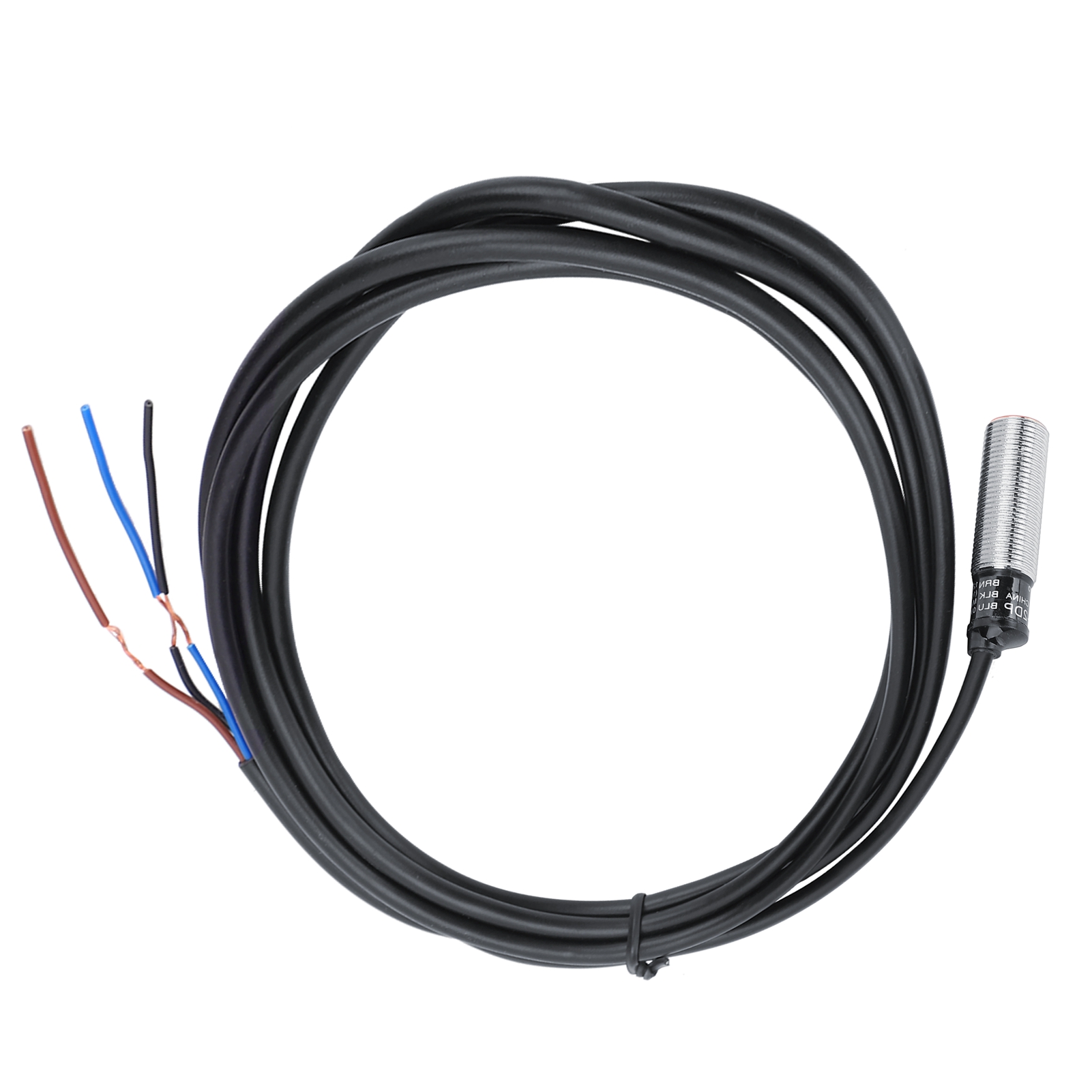 Wasserdichter 3-draht-berm-näherungssensor Npn No Pr12-2dp Dc12-24v 50/60hz 200ma