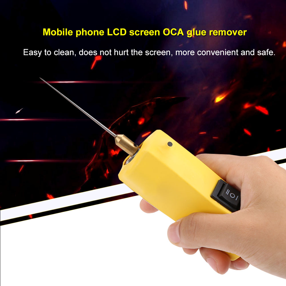 Cj6+ 100–240 V Us Oca Klebstoffreinigungsmaschine, Klebstoffentfernungswerkzeug Für Die Reparatur Von Lcd-bildschirmen Von Mobiltelefonen