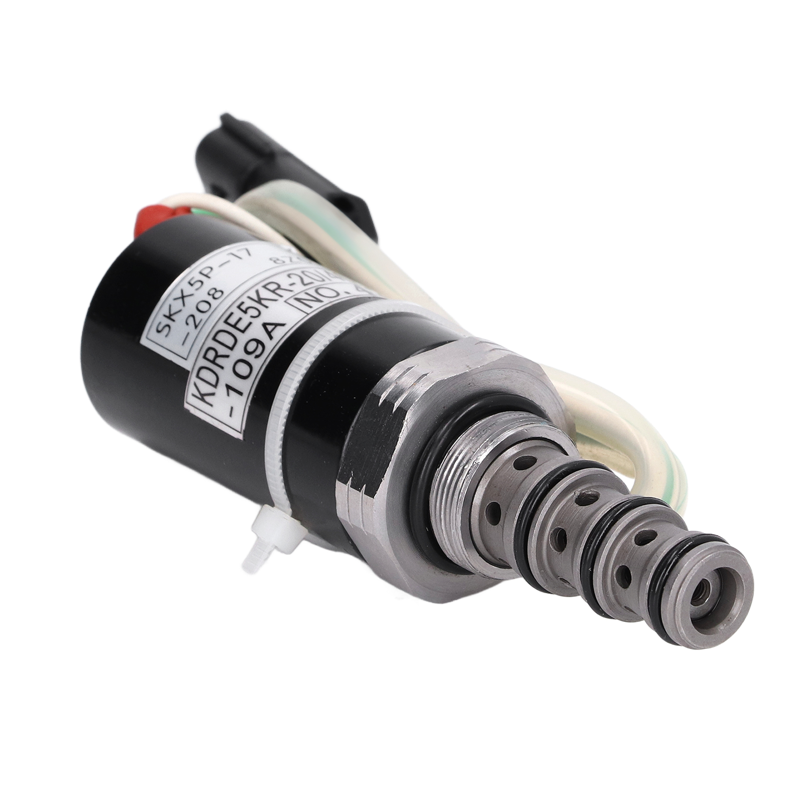 Drehmagnetventil Aus Edelstahl Für Kobelco Sk200-6e Sk200-3 Hydraulikpumpe