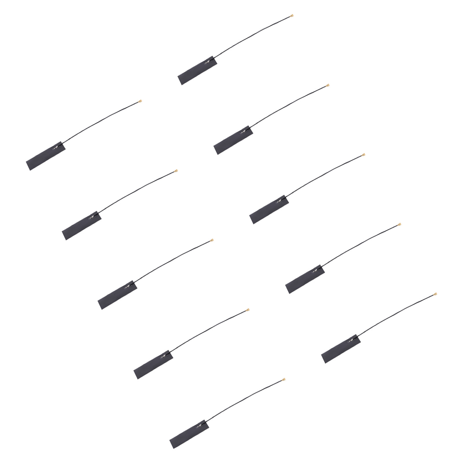 Satz Mit 10 Integrierten Fpc-antennen, Flexibles Frequenzband 824–960 Mhz, Rg1.13-kabel Mit Kleberückseite Für Das Nbiot-modul