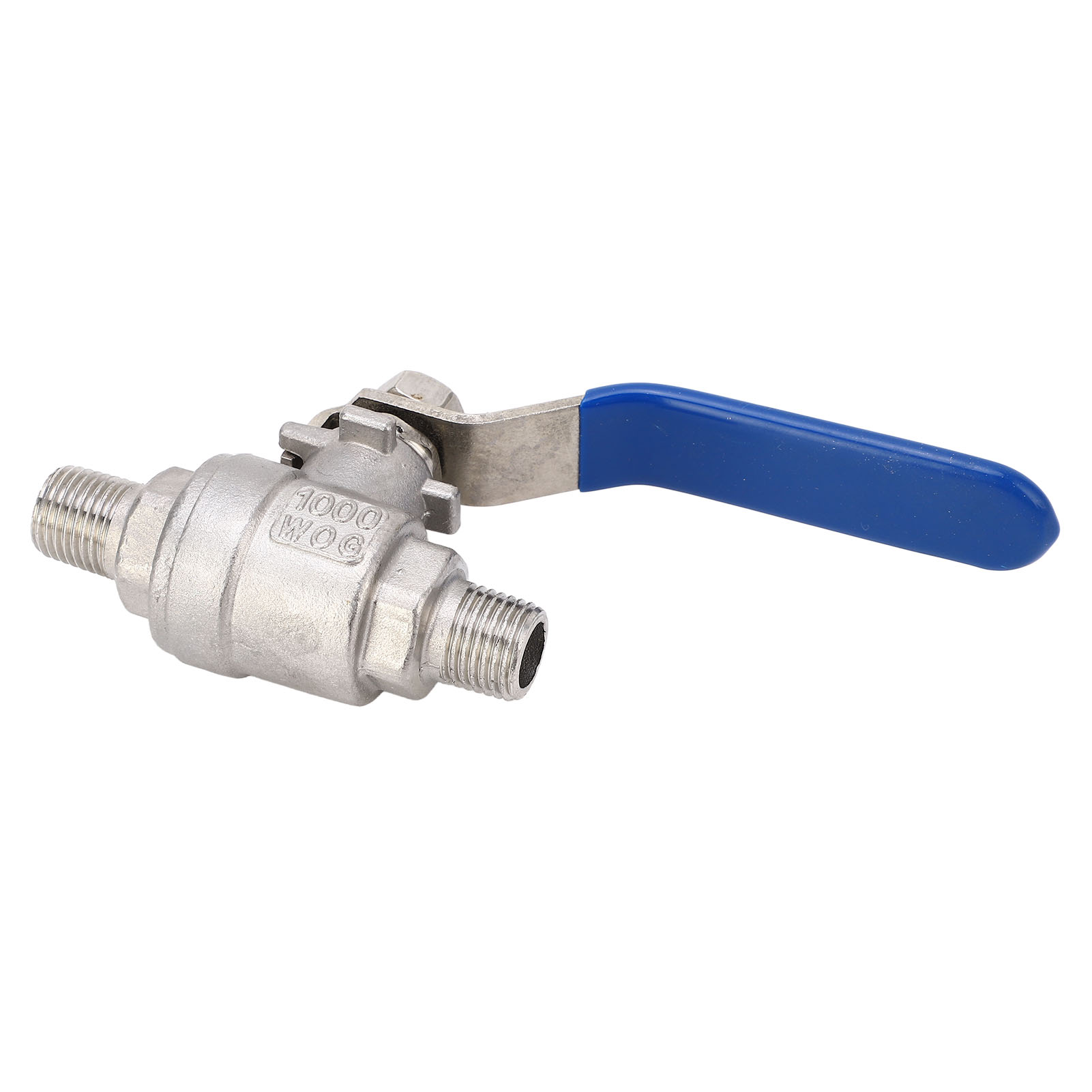 1/4" Npt Dn8 Edelstahl-kugelhahn-anschlussstück, Gerade, 2 Stück