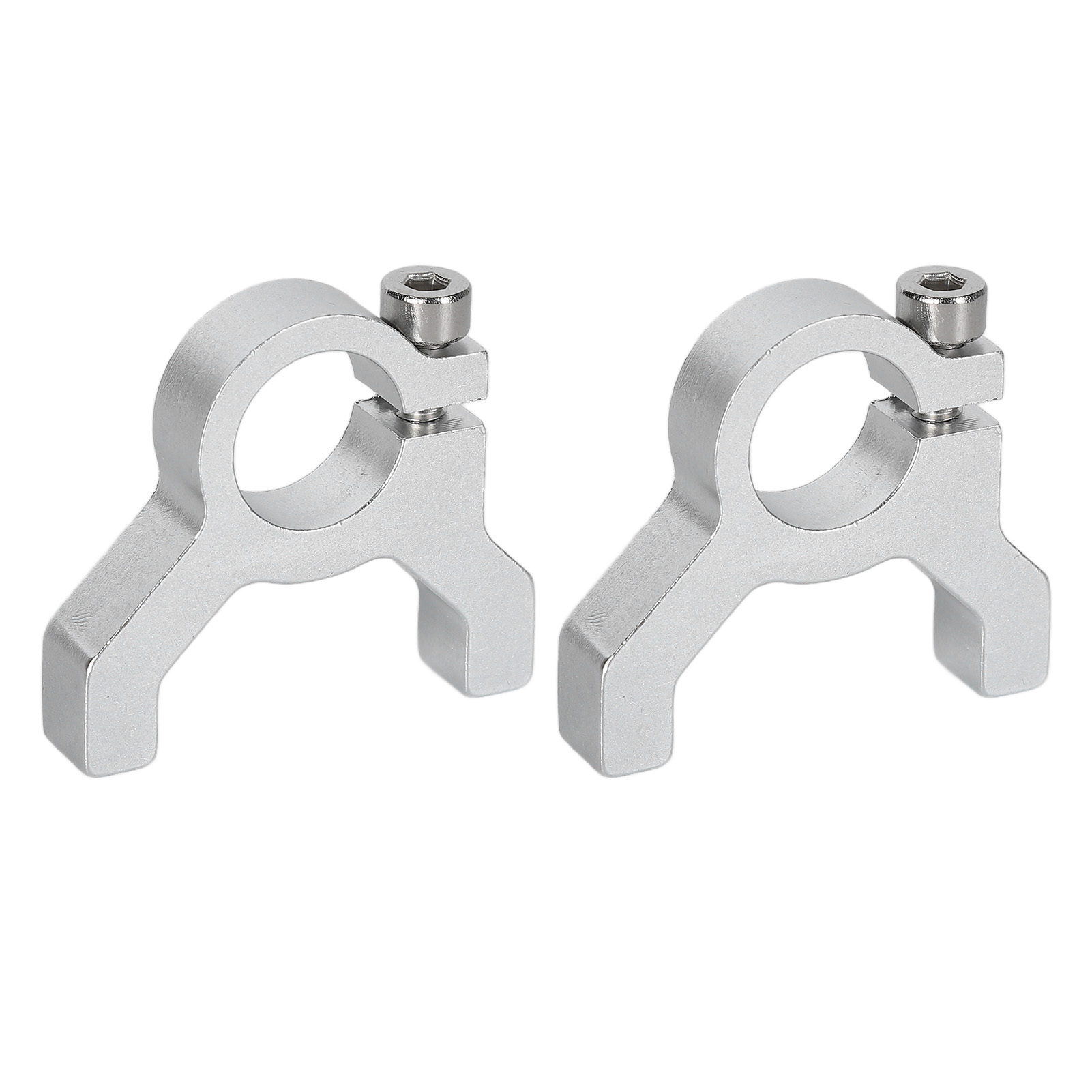 2 Einseitige Doppelpfosten-klemmhalterungen Für Aluminiumrohre, Klemmnabe Für Diy-roboter 3400-0032-0015