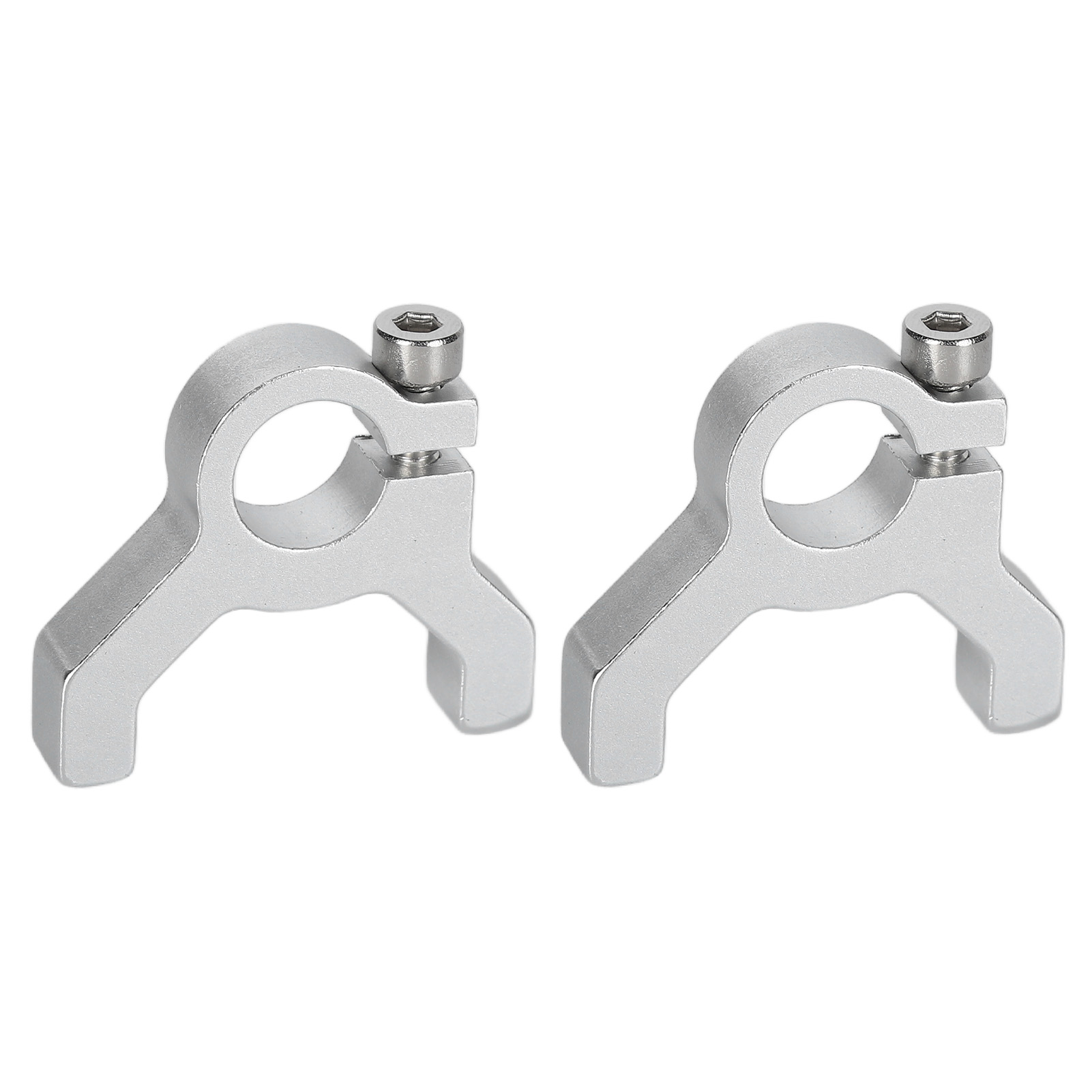 2 Einseitige Doppelpfosten-klemmhalterungen Für Aluminiumrohre, Klemmnabe Für Diy-roboter 3400-0032-0012