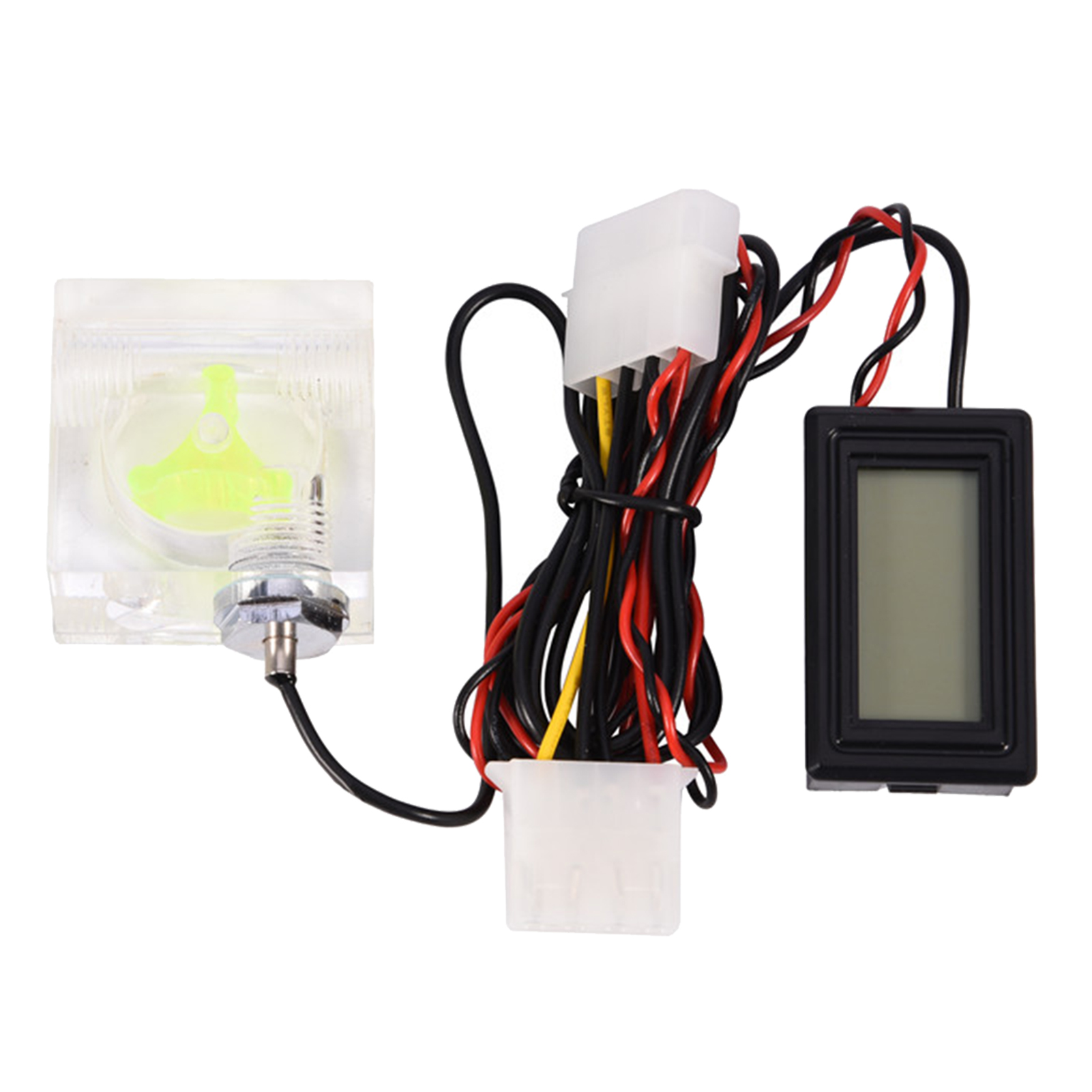 3-wege-digitalthermometer Für Pc, Durchflussmesser Und Flüssigkeitskühlungsset
