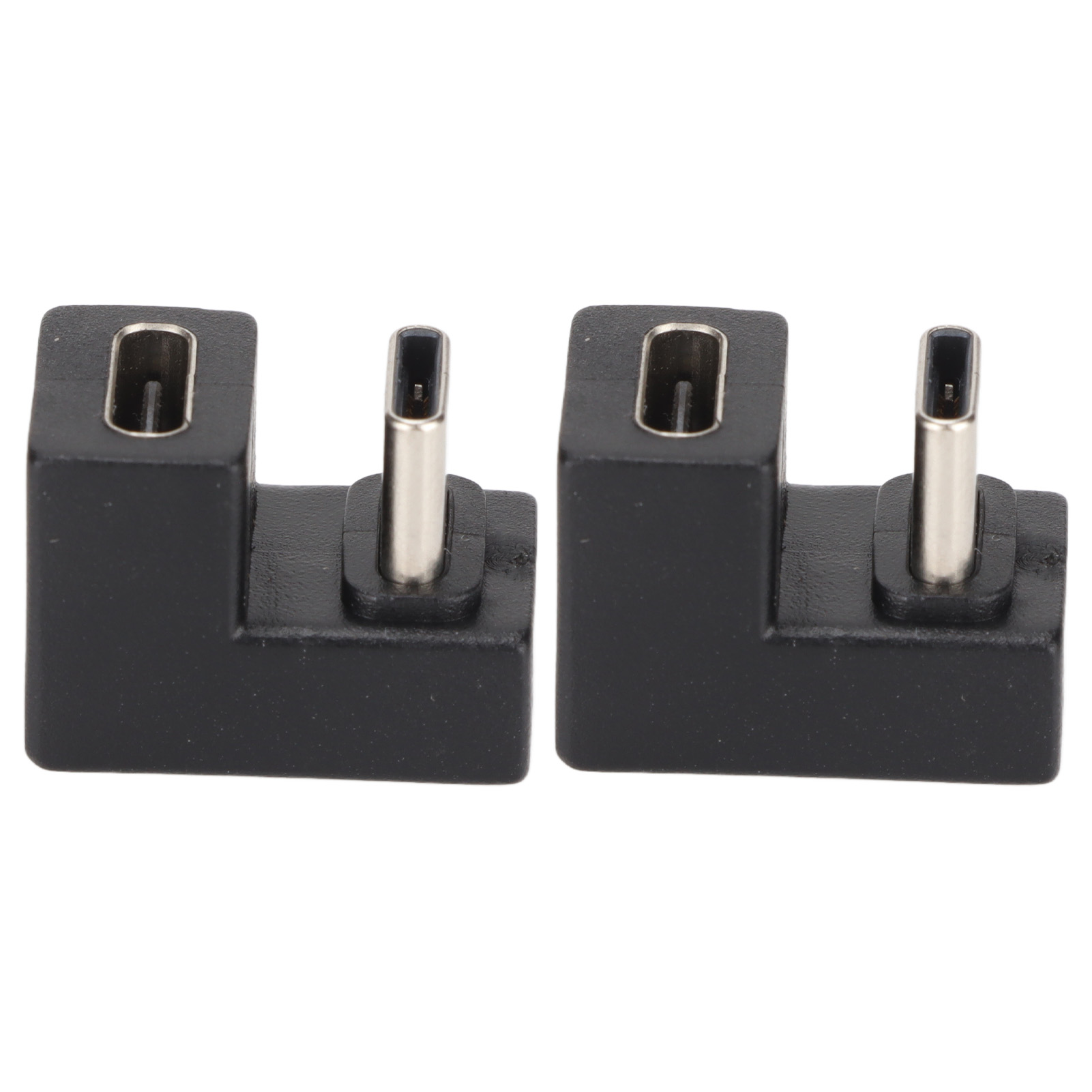 Set Aus 2 Usb-c-konvertern Mit Lade- Und Datenübertragungsfunktion, Reversibles Design, Praktisches Und Effizientes Elektronisches Zubehör.