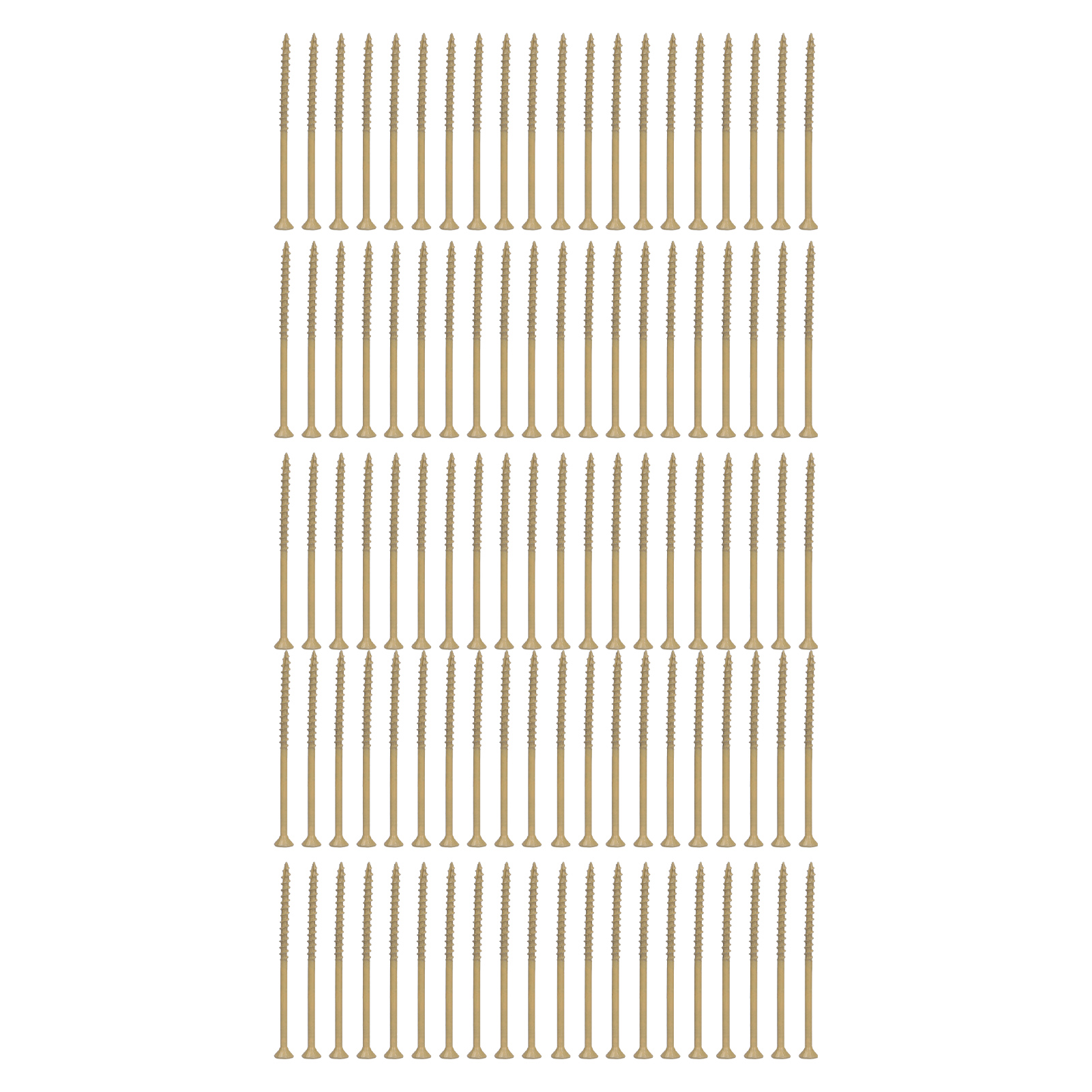 100 T25 Rundsenkschrauben Mit Halbsternverzahnung Für Die Holzbearbeitung, 4,8 X 100 Mm