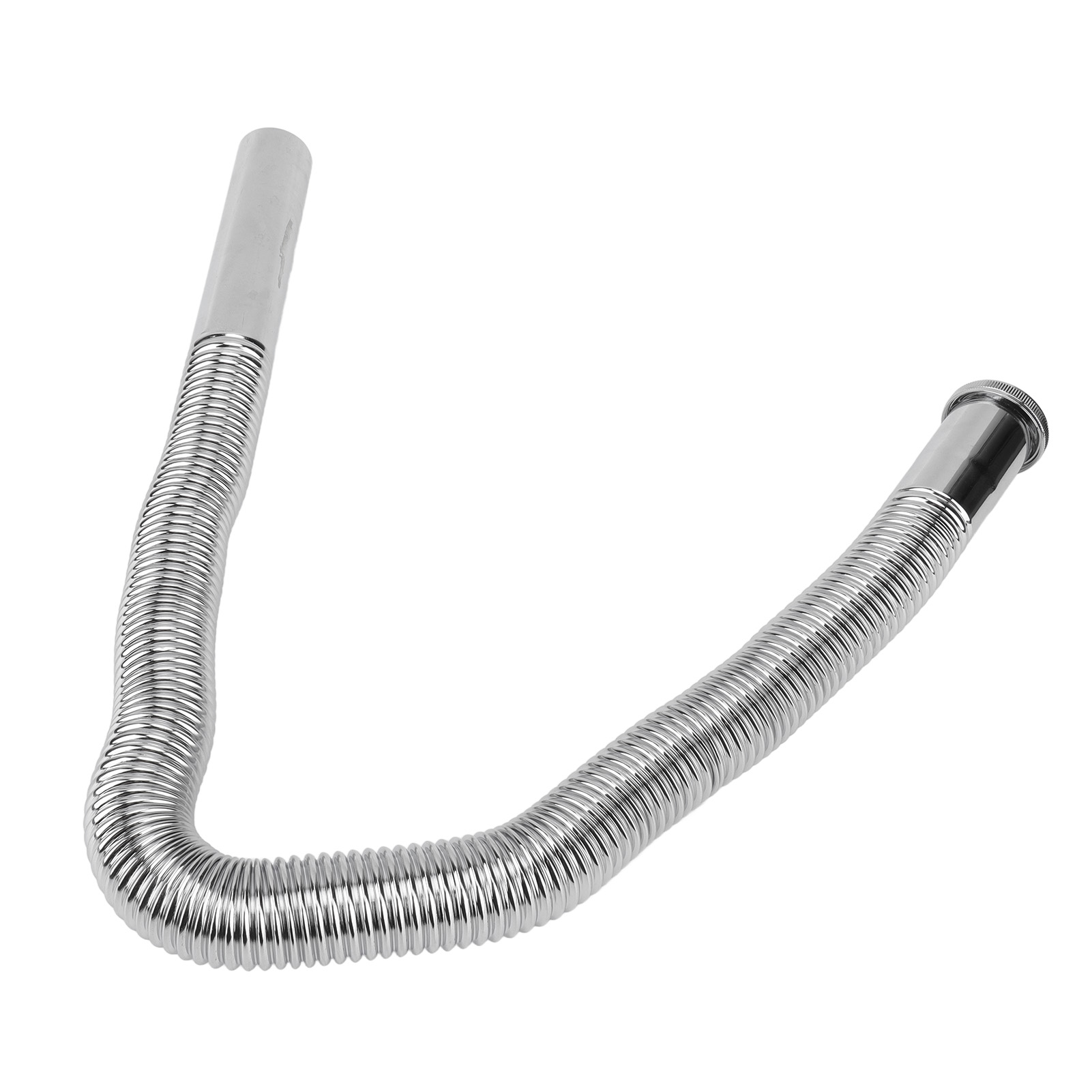 Flexibler, U-förmiger, Gewellter Messing-ablaufschlauch Für Waschbecken Im Badezimmer, Geruchlos, 1-1/4" Durchmesser