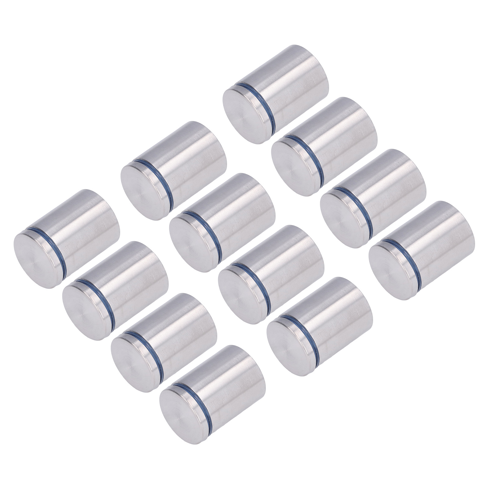 Packung Mit 12 Werbenägeln Aus Edelstahl, 38 X 50 Mm Wandabstandshalterschrauben Für Supermärkte Und Schlafzimmer