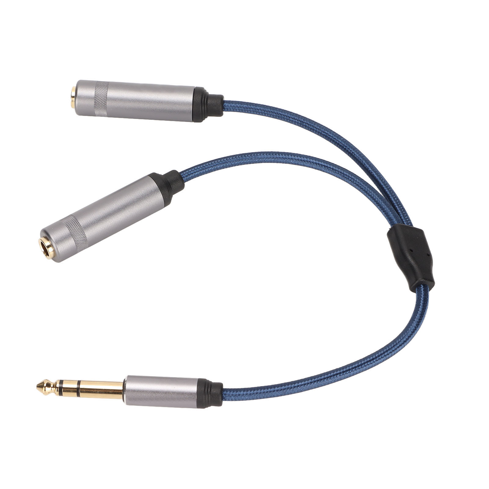 Adapterkabel Von 6,35-mm-klinkenstecker Auf 2 X 6,35-mm-klinkenbuchse Und Stereo-audio-splitter
