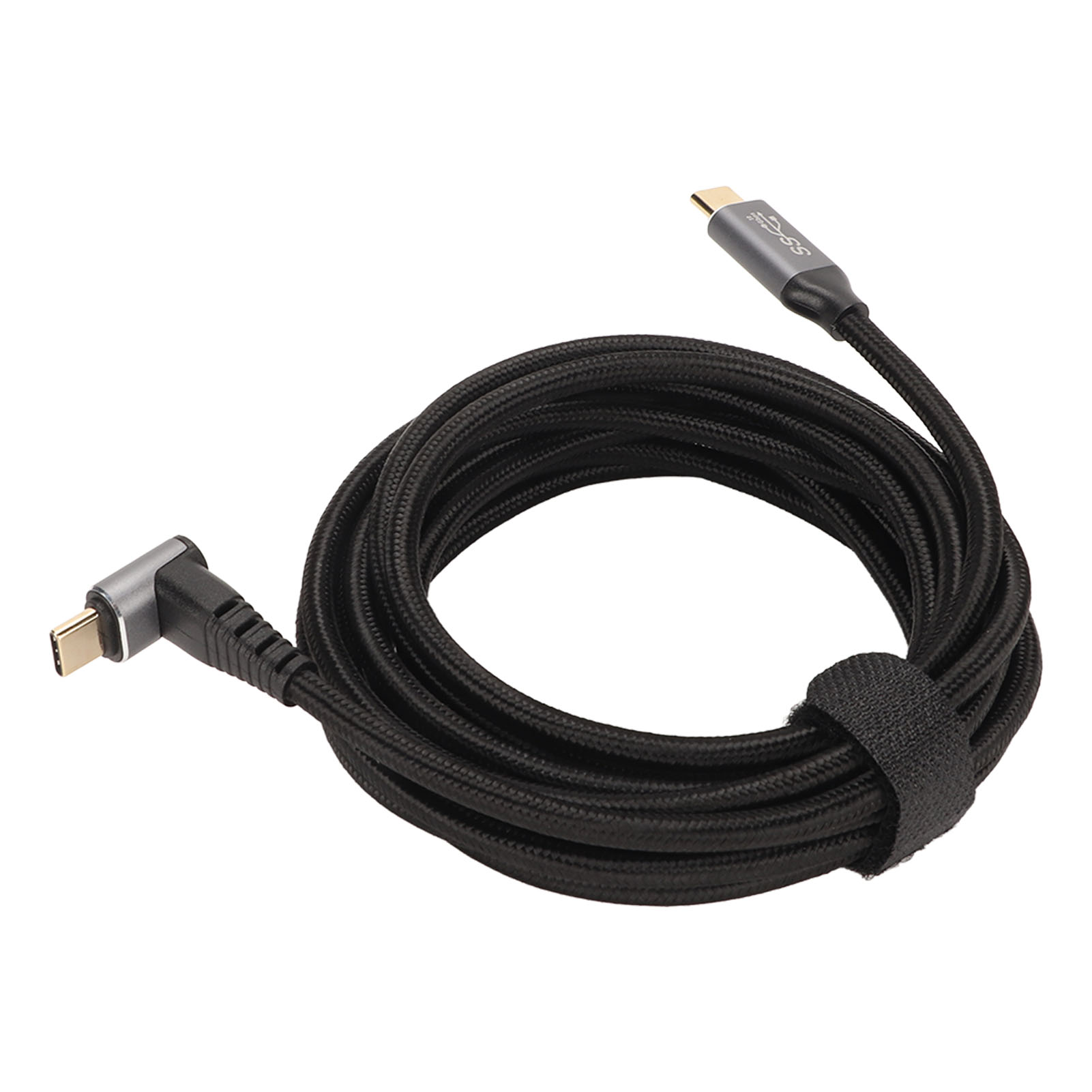90-grad-usb-c-kabel, 4k 60hz, Pd100w-kompatibel, Typ C 3.1 Gen2, Vollfunktionsfähiges Usb-c-schnellladekabel Für Steam Deck, 300 Cm / 118,1 Zoll