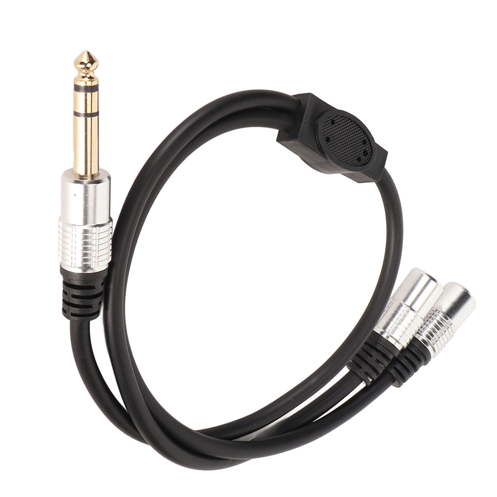 Professioneller Plug-and-play-stereo-audioadapter, 6,35-mm-stecker Auf Zwei 3,5-mm-buchsen, Für Verstärker, Mikrofon, Mischpult Und Lautsprecher.