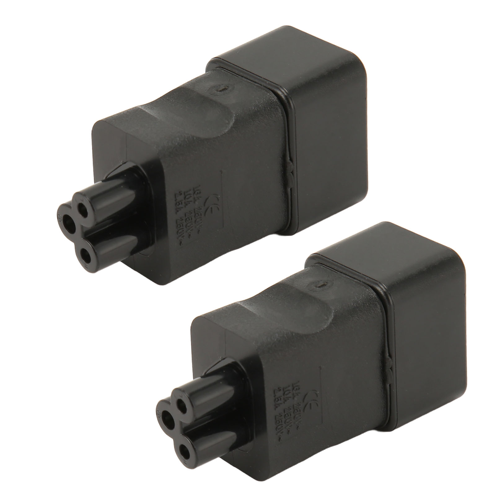 2er-pack Professionelle Iec320 C20 Auf Iec320 C6 Netzadapter Für Laptops, Pdus, Server, Usv-anlagen Und 250-v-steckdosen