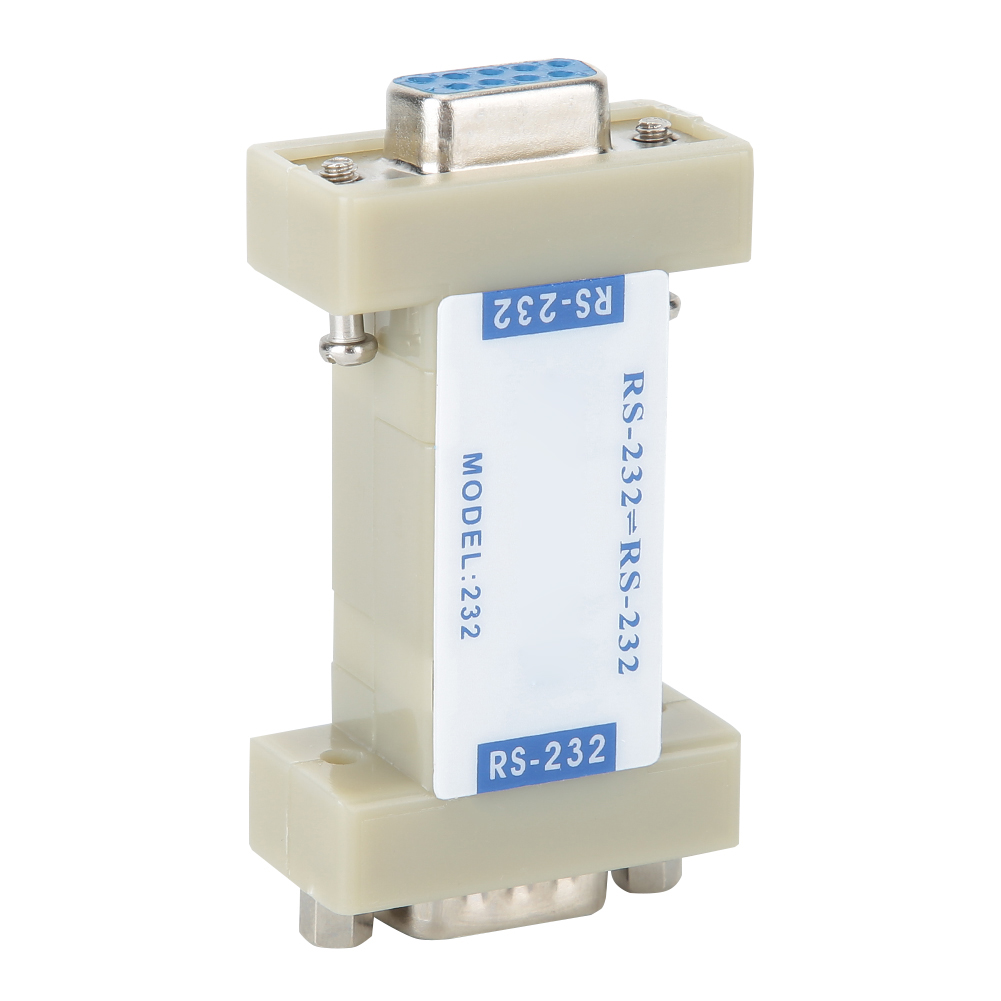 Transparenter Rs232-zu-rs232-abs-vollduplex-asynchroner Optoelektronischer Isolator Mit Db9-anschluss