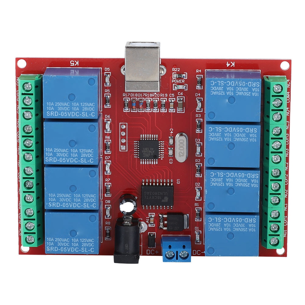 8-kanal 5v Usb Smart Control Relaismodul Für Computer – Treiber Nicht Erforderlich
