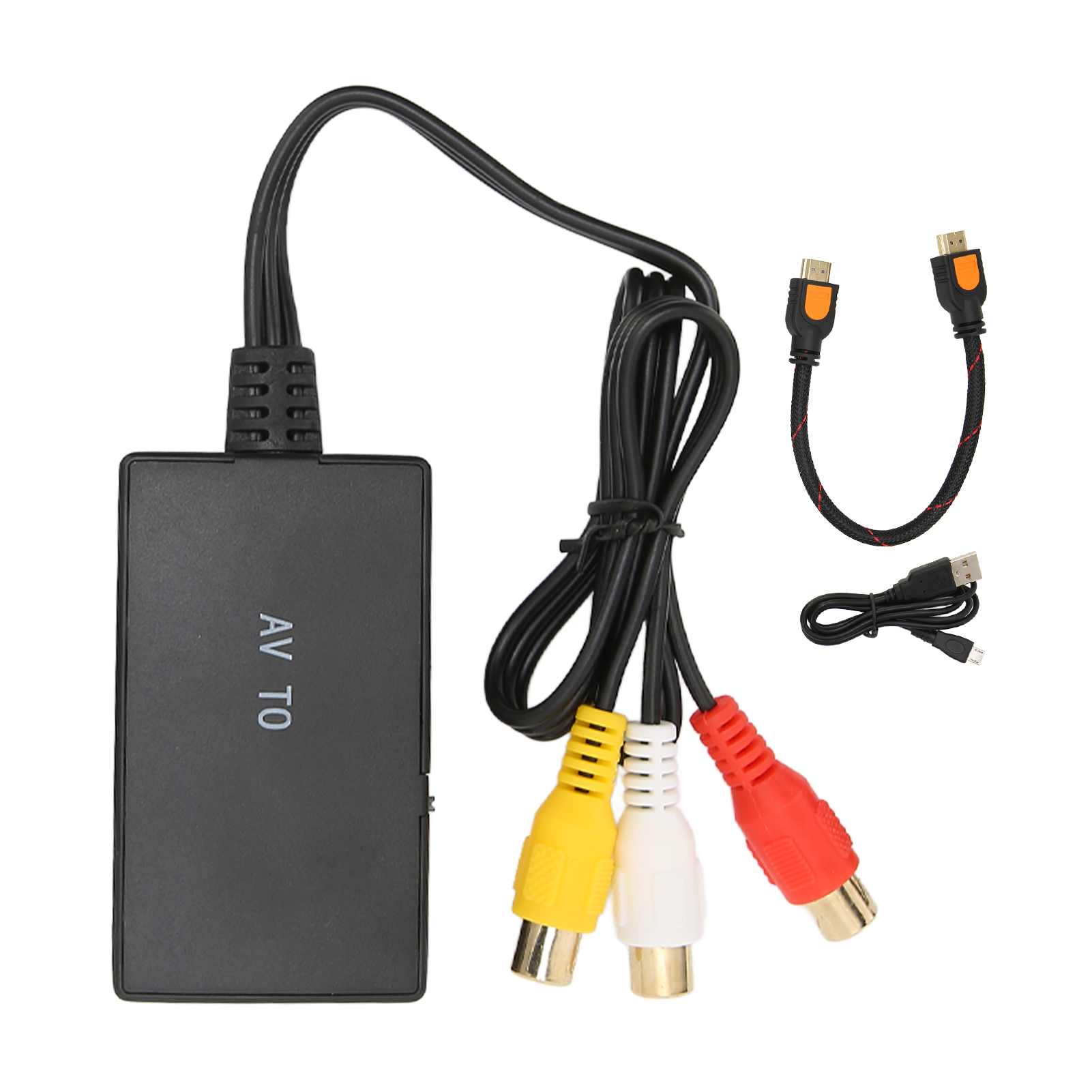Av-zu-hd-multimedia-interface-konverter Mit Hd-multimedia-interface-kabel Für Ps One, Ps2, Ps3 Und Set-top-box