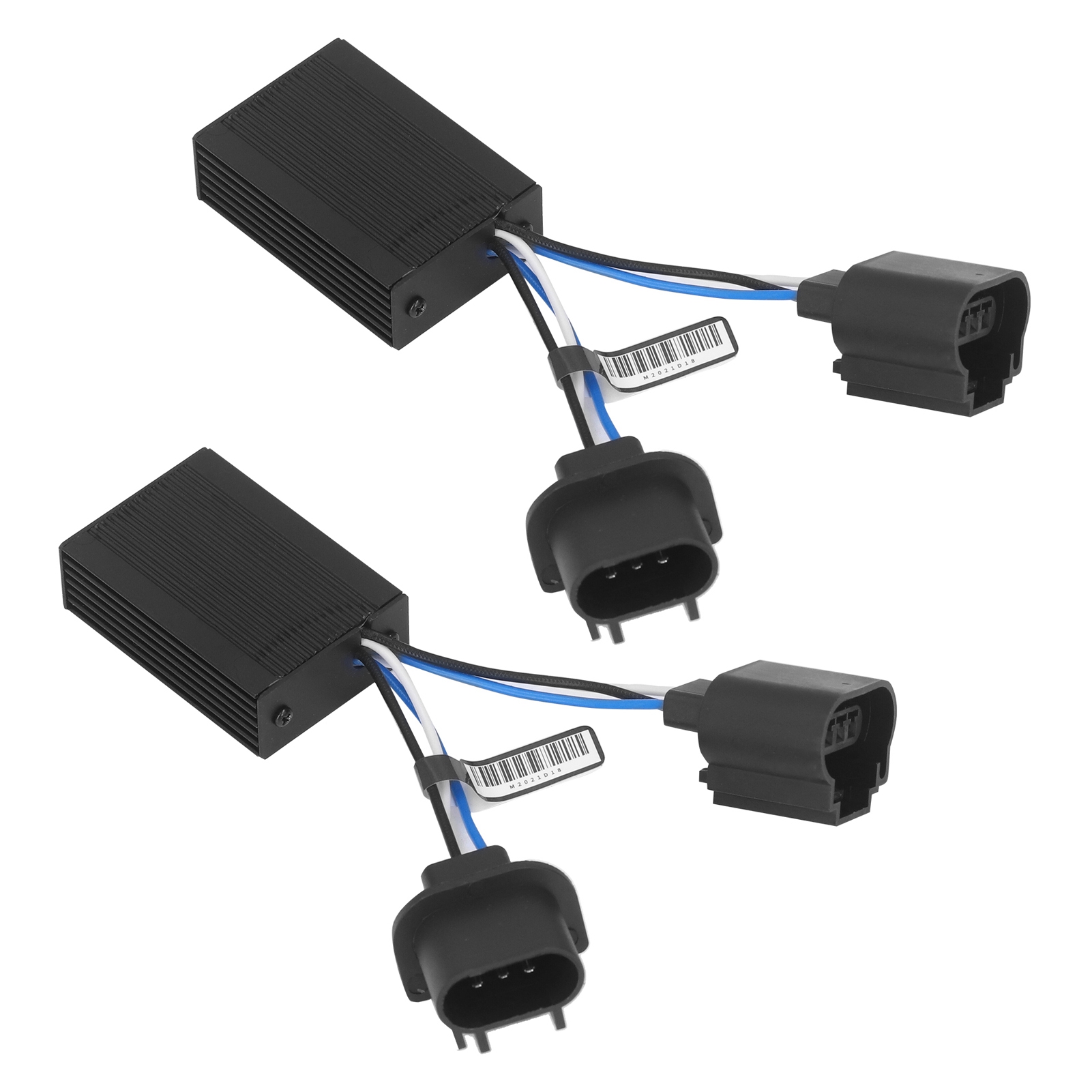 Adapter Für H13 Led-autoscheinwerferlampen (2 Stück) Mit Canbus-decoder Und Korrektur Von Zünd-/entlade- Und Blinkproblemen