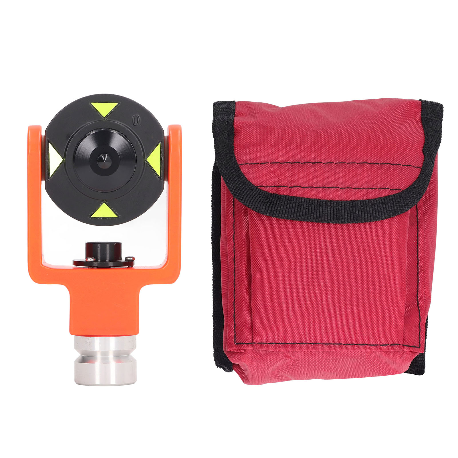 Mini-prismen-set Mit Robustem, Kupferbeschichtetem Reflektor Für Totalstationen Und S-halterung Für Topografische Vermessungen.