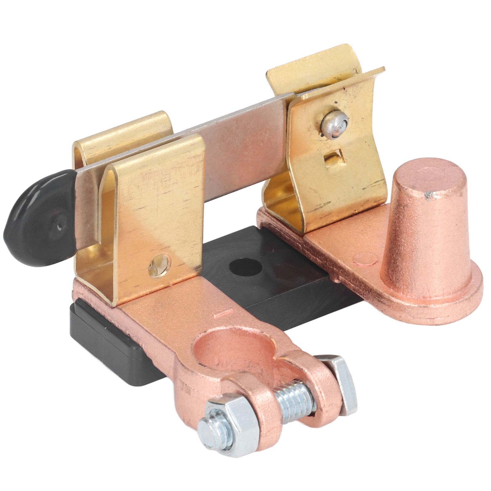 Hauptschalter Mit Messerklinge Aus Massivem Messing, Trennschalter Für Das Armaturenbrett Im Auto, 12v-24v-stromtrennschalter